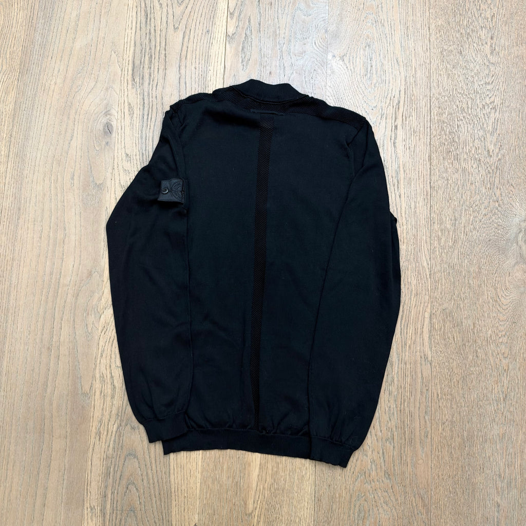 Stone Island shadow project 1/4 button knitwear - L