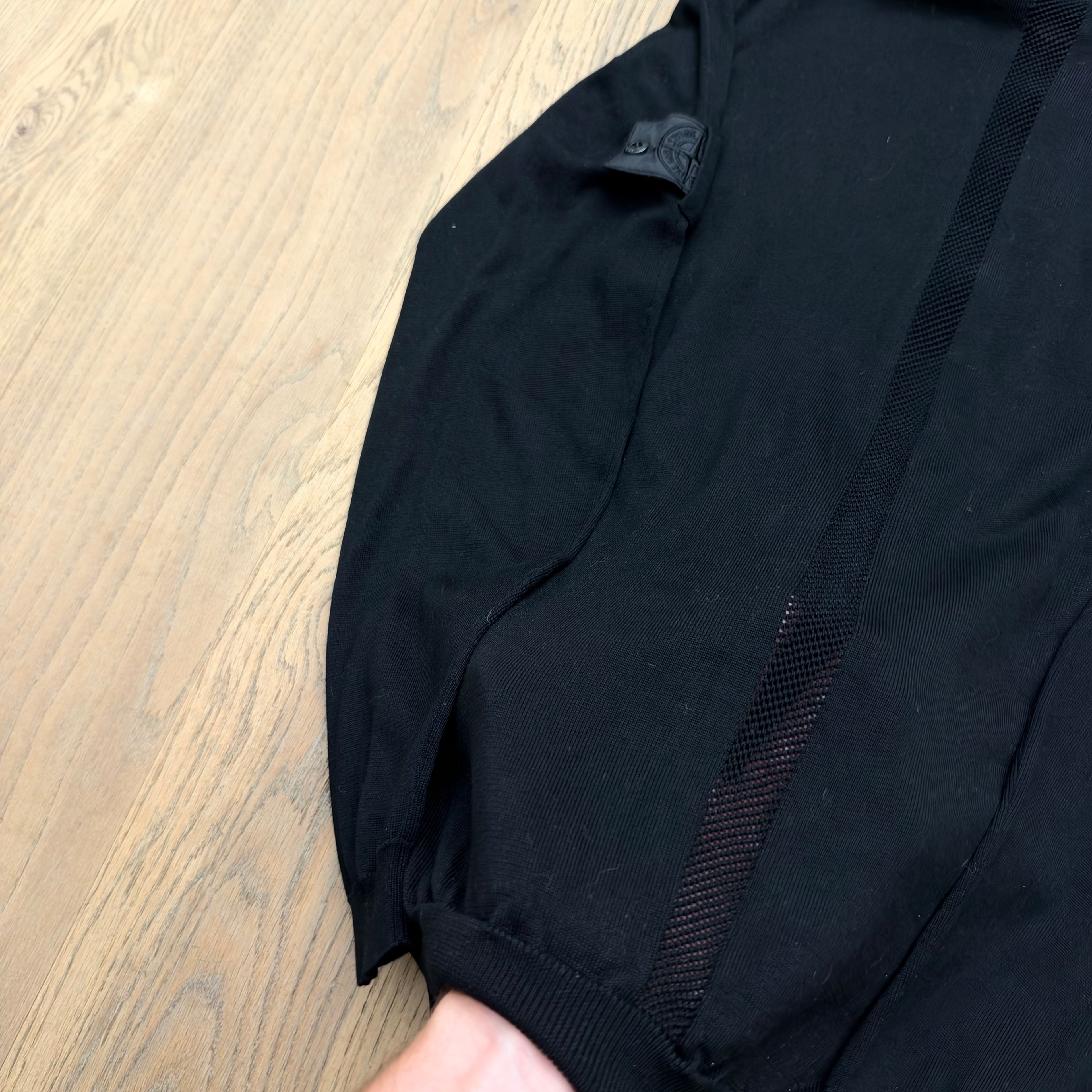 Stone Island shadow project 1/4 button knitwear - L