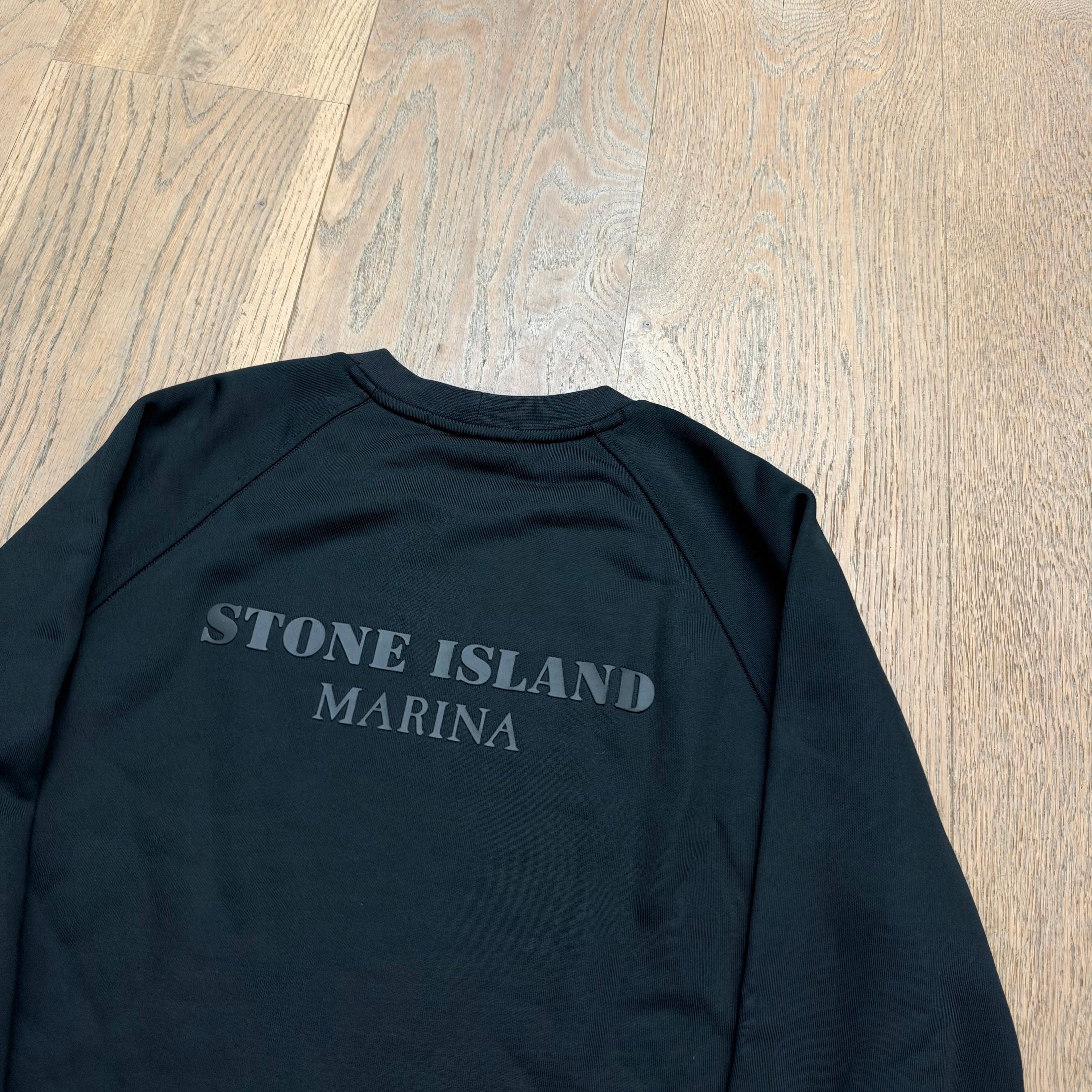 Stone Island marina spelled out sweater - M