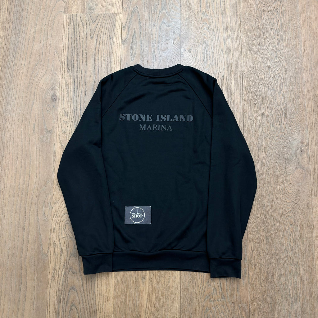 Stone Island marina spelled out sweater - M