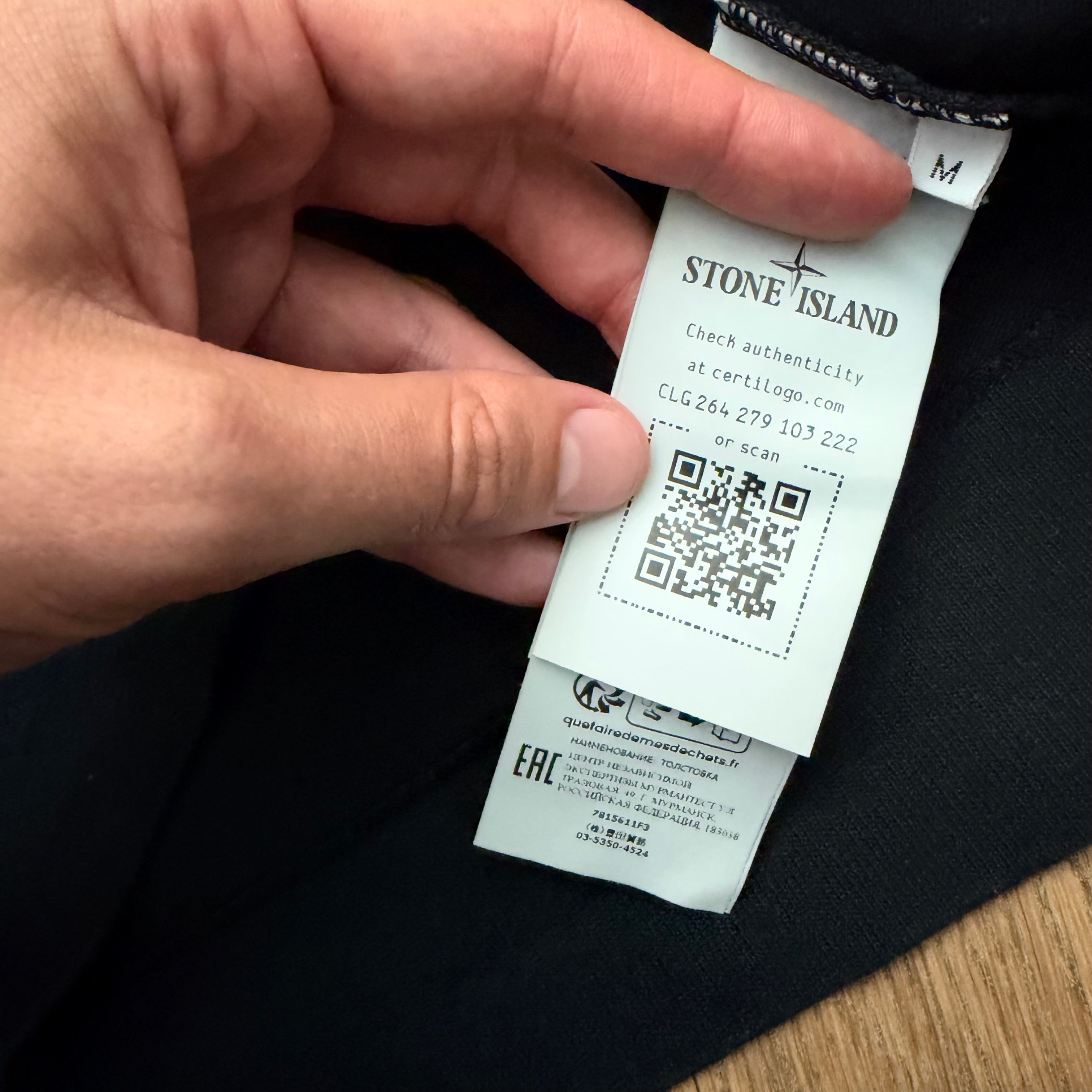 Stone Island ghost cotton crewneck - M