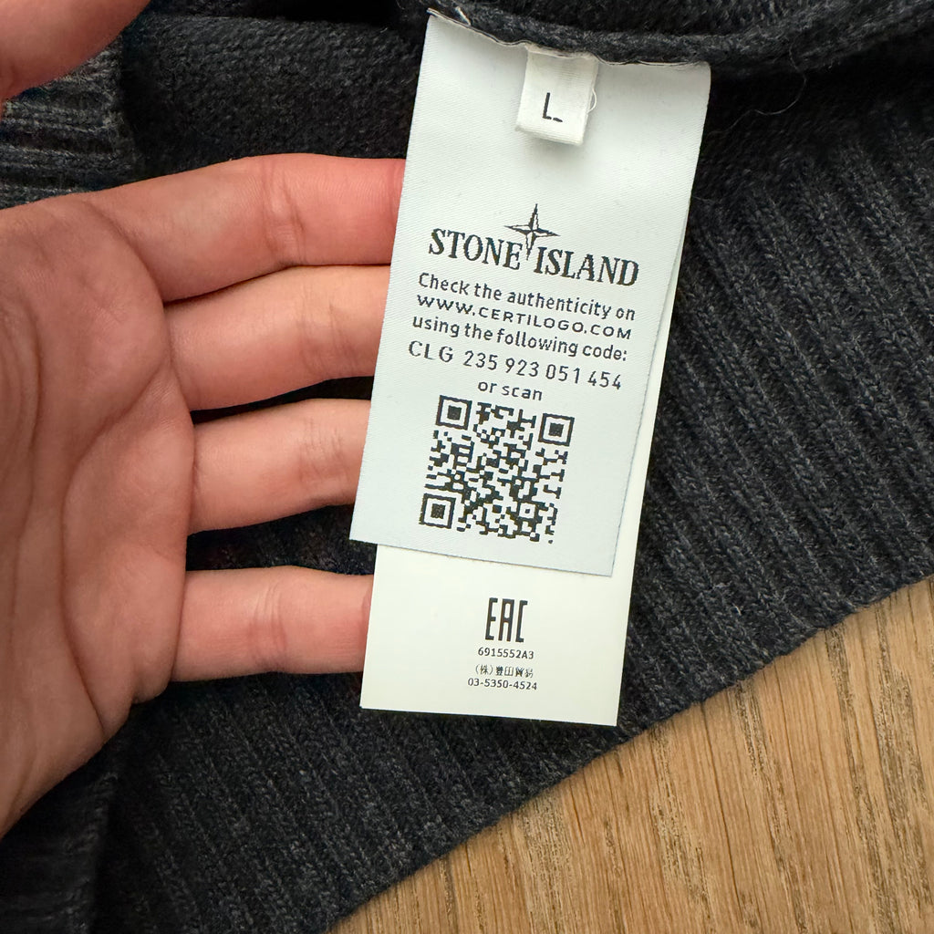 Stone Island wool crewneck - L