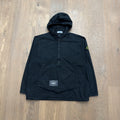 Stone Island 1/4 zipped cotton smock - L