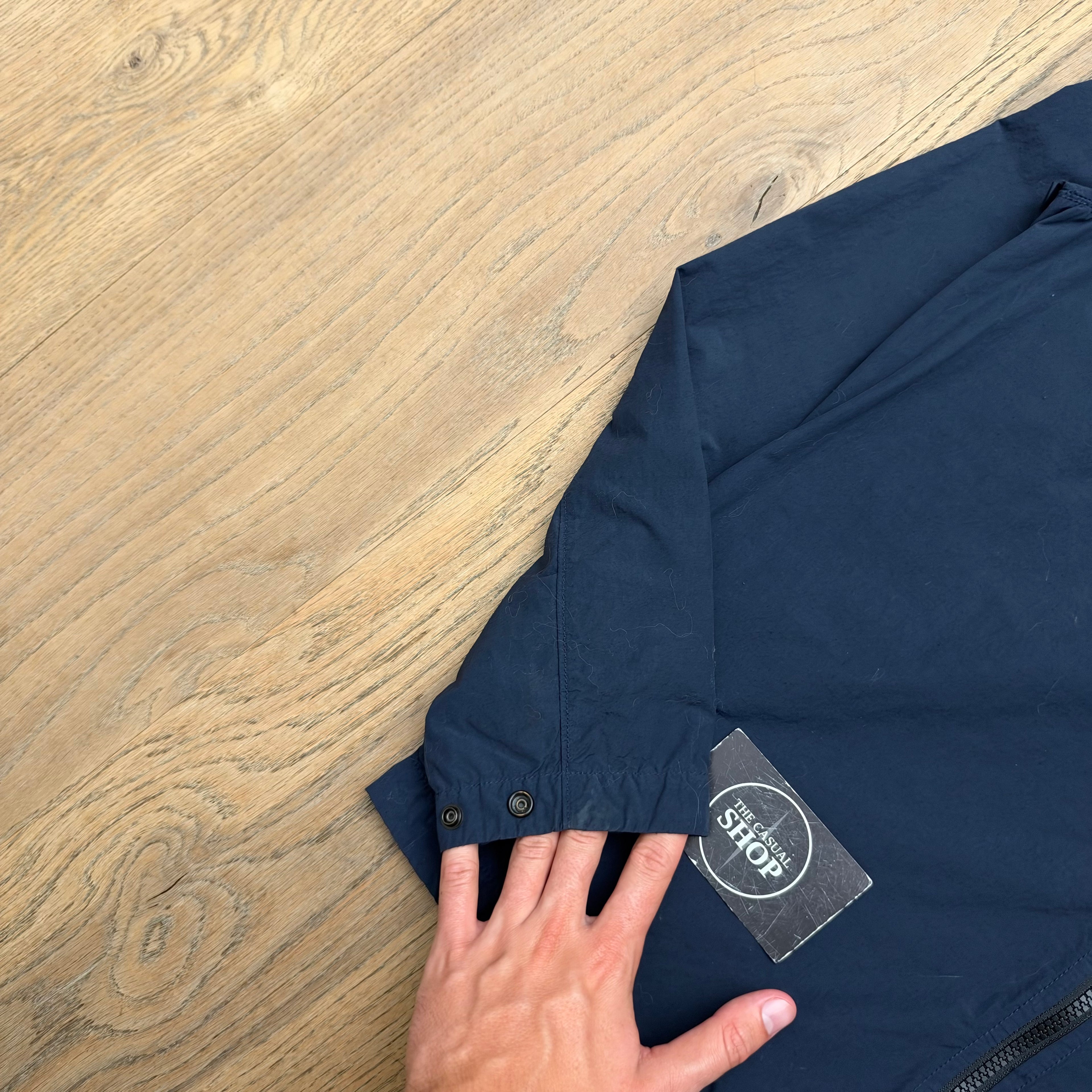 Stone Island nasal light hooded overshirt - S