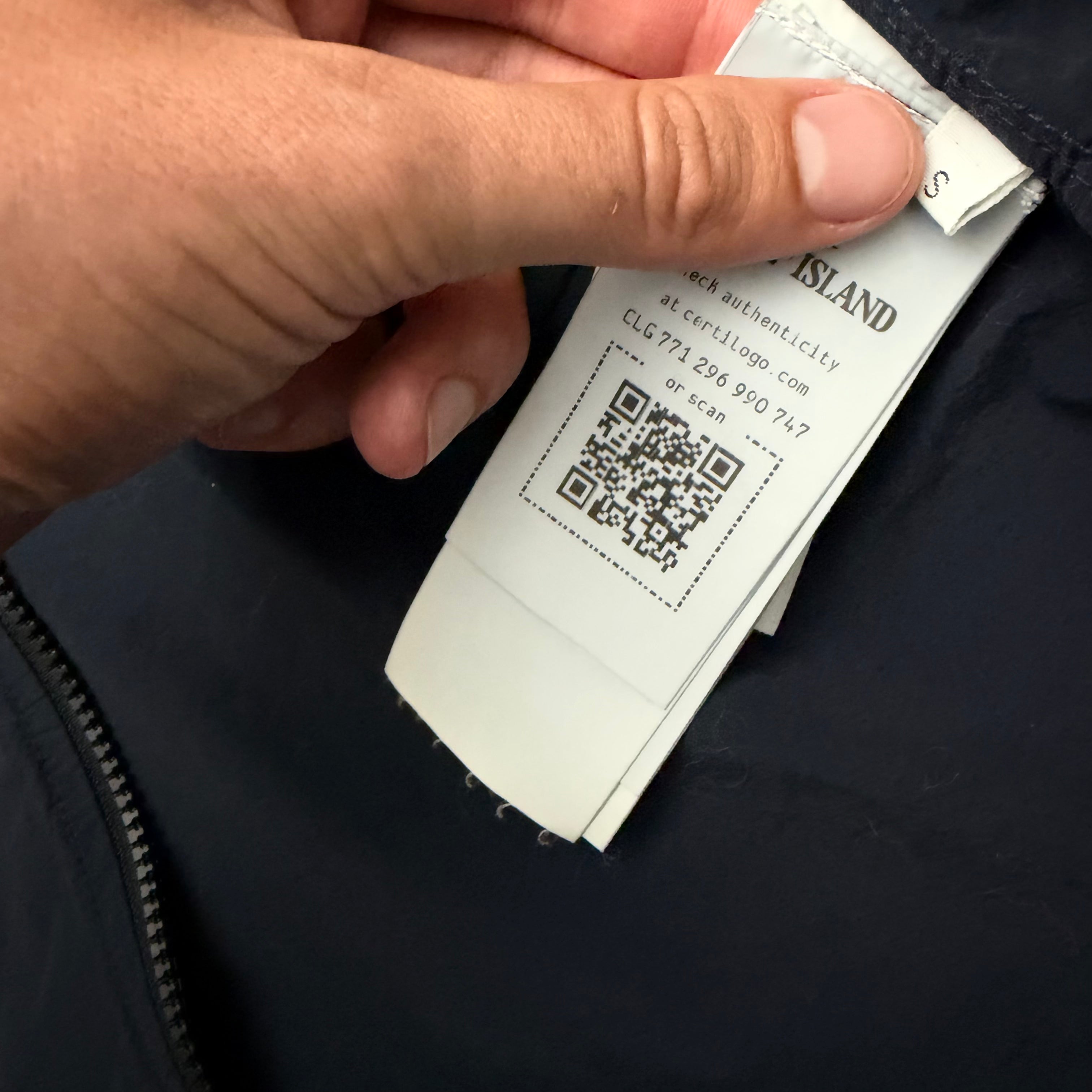 Stone Island nasal light hooded overshirt - S