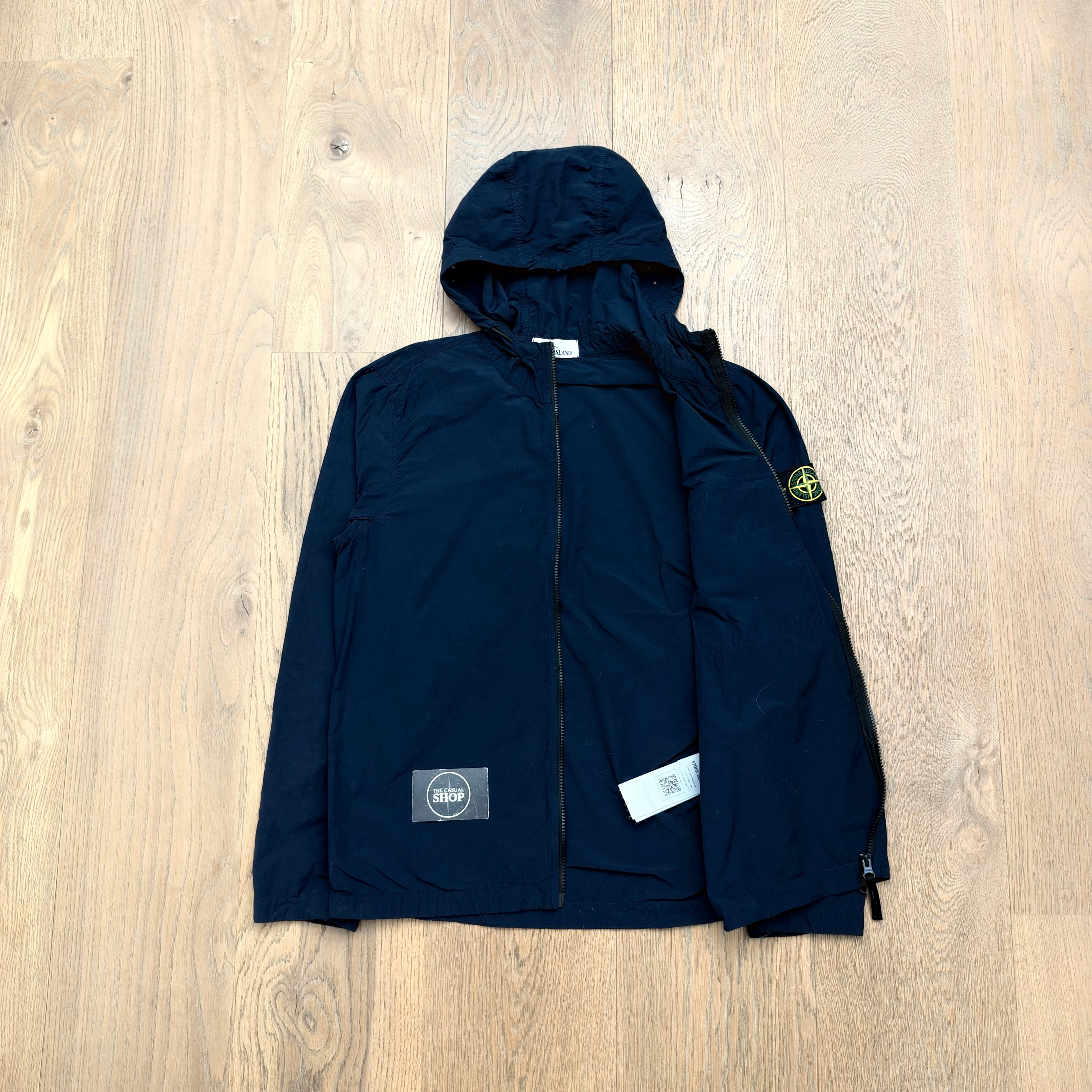 Stone Island nasal light hooded overshirt - S