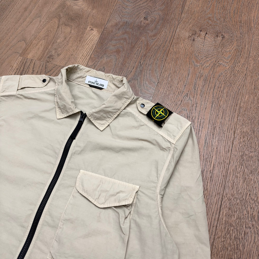 Stone Island naslan light shoulder badge overshirt - XXL