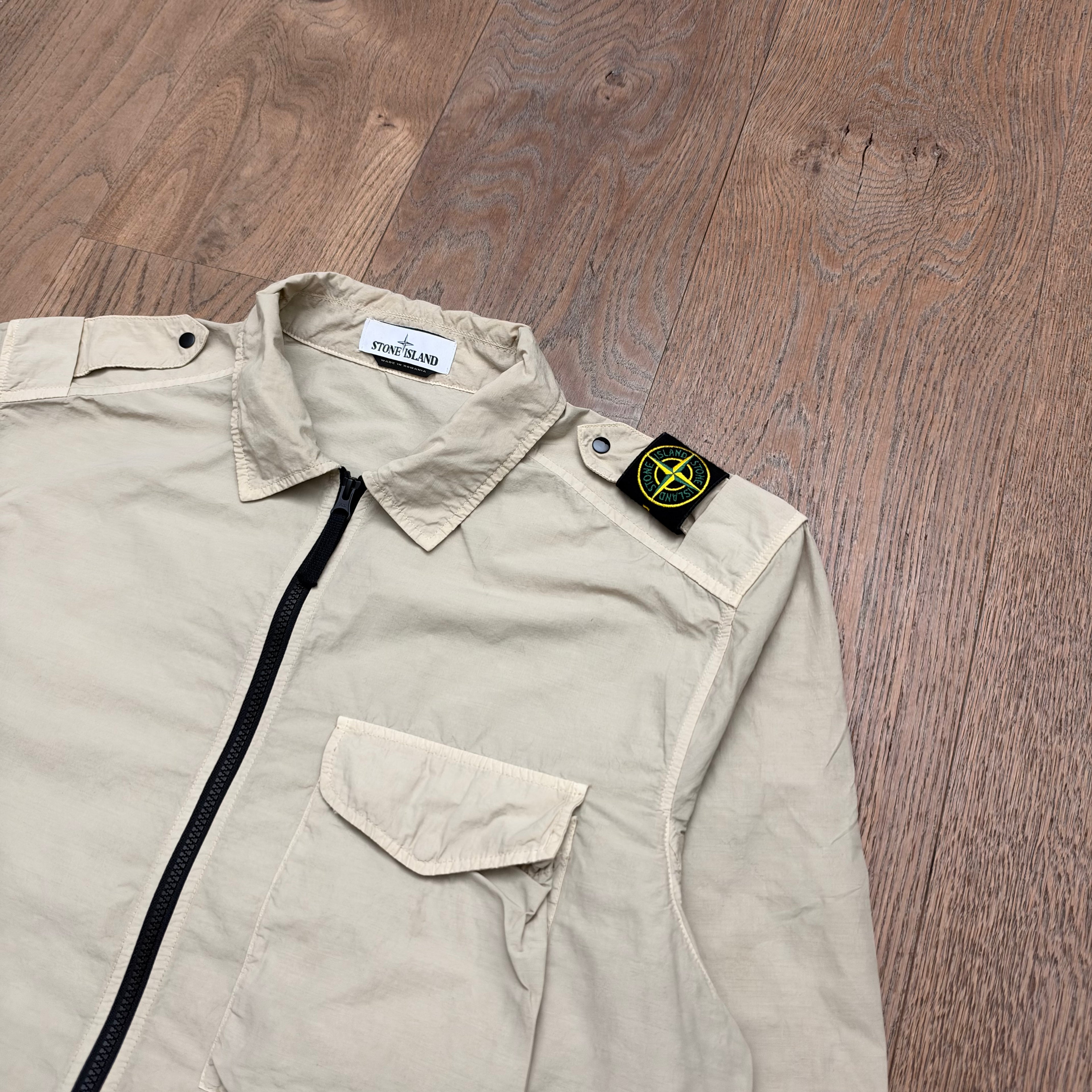 Stone Island naslan light shoulder badge overshirt - XXL