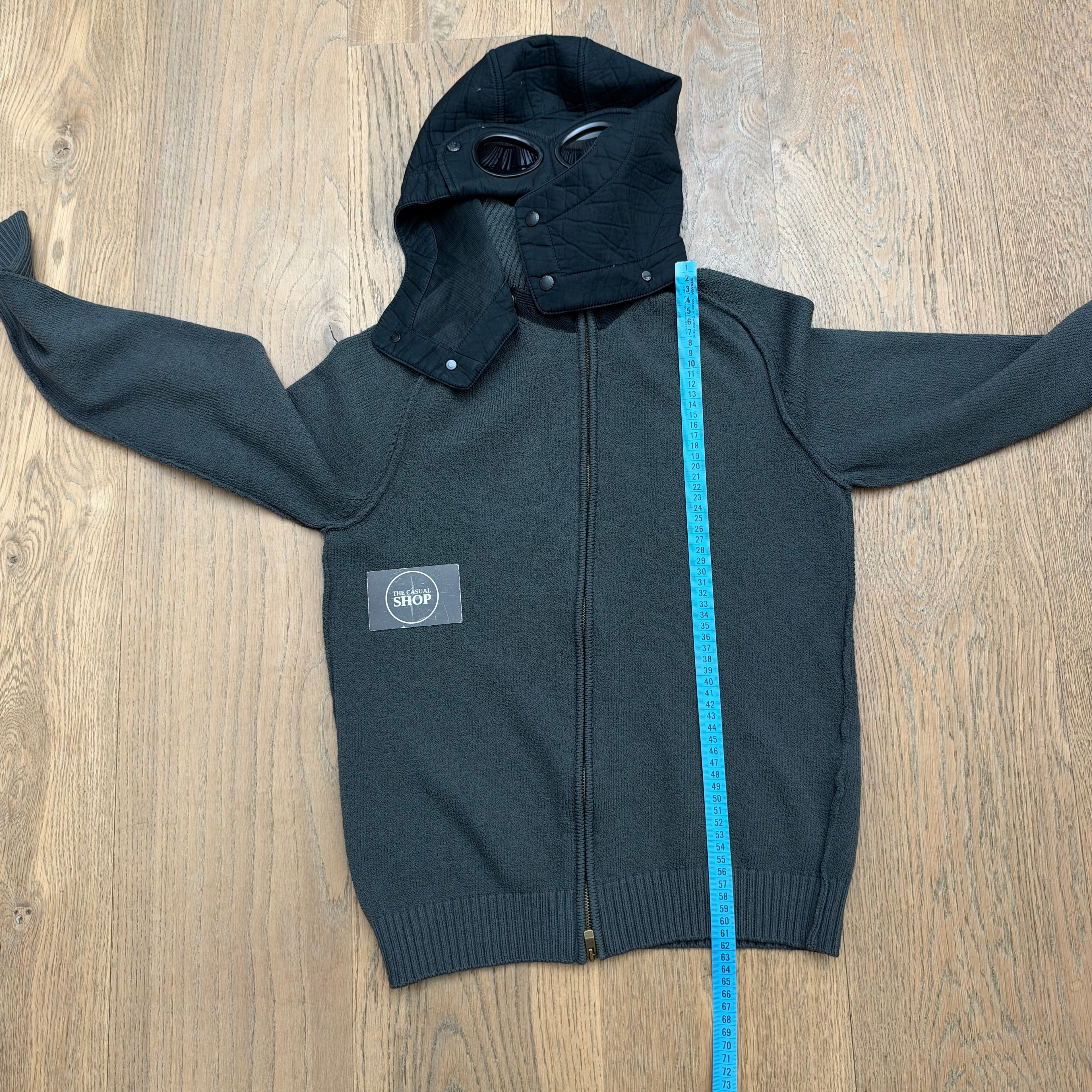 CP Company goggle zipped knitwear vest - M