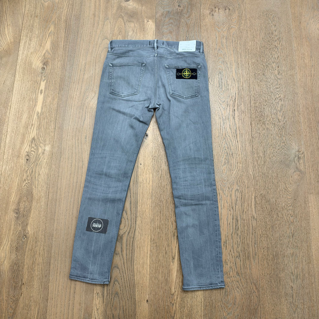 Stone Island denim badge pants - W32 L34
