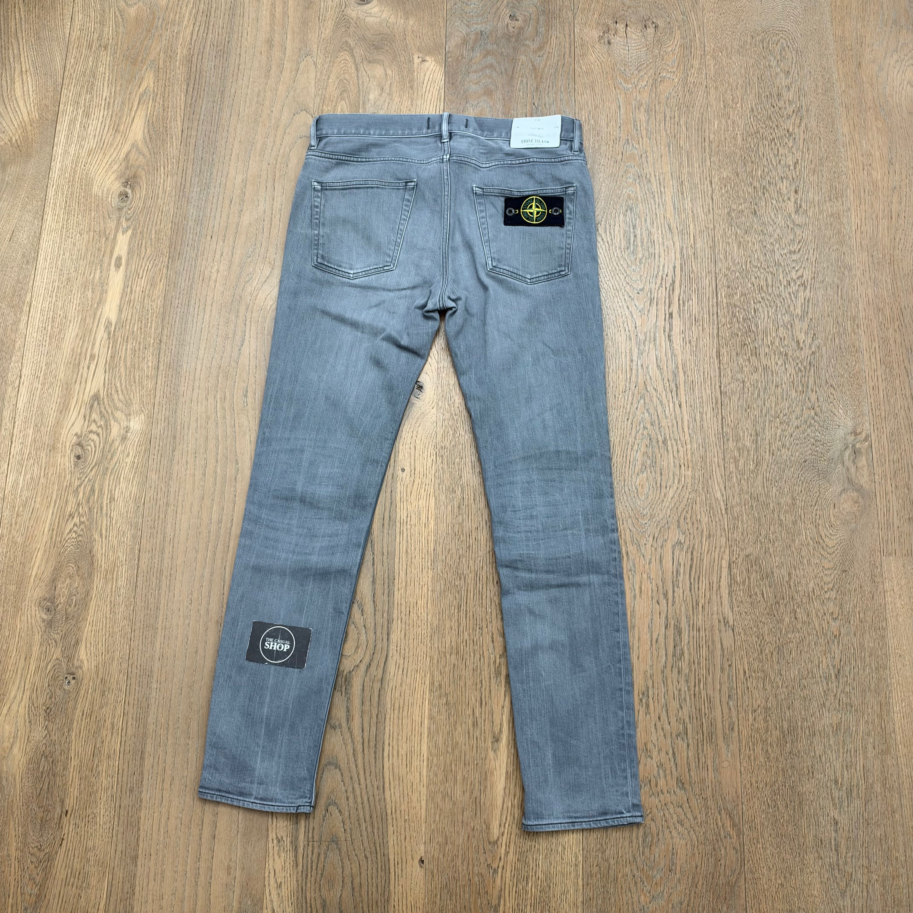 Stone Island denim badge pants - W32 L34