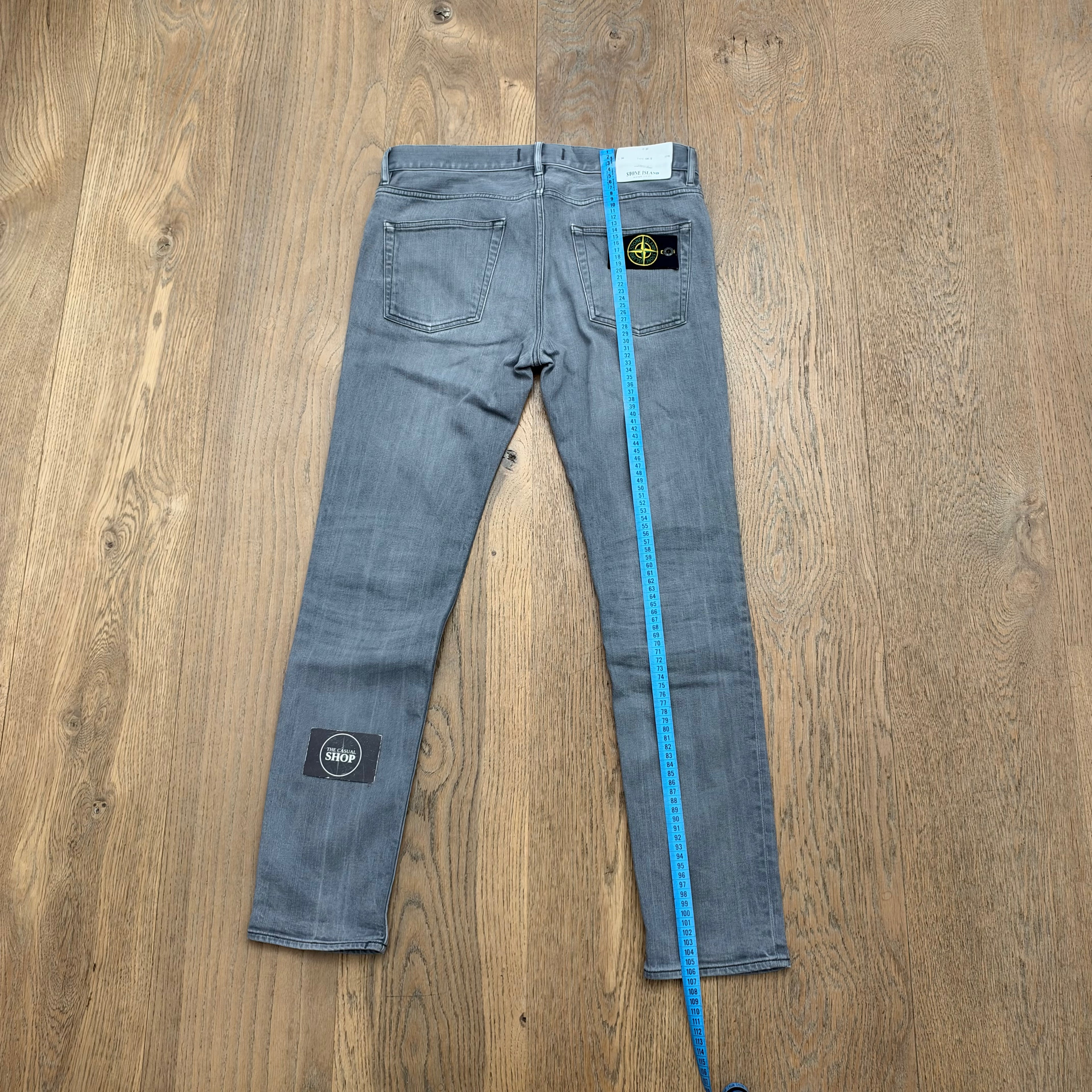 Stone Island denim badge pants - W32 L34