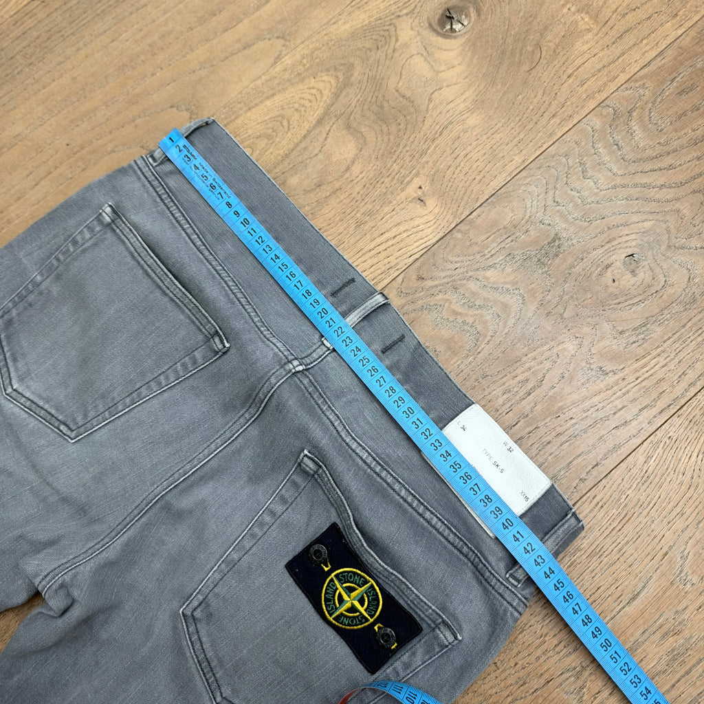 Stone Island denim badge pants - W32 L34