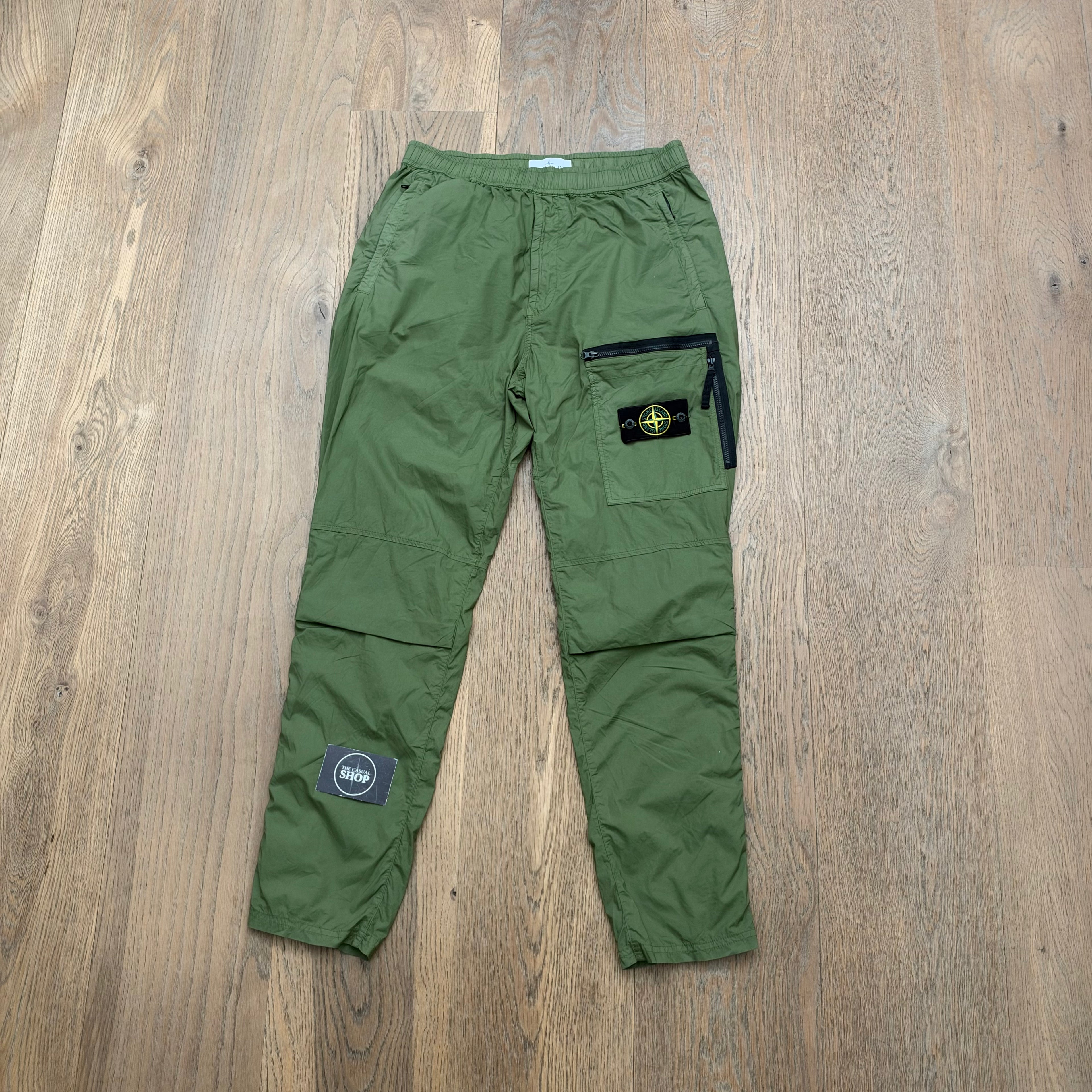 Stone Island zipped parachute cargo pants -W32