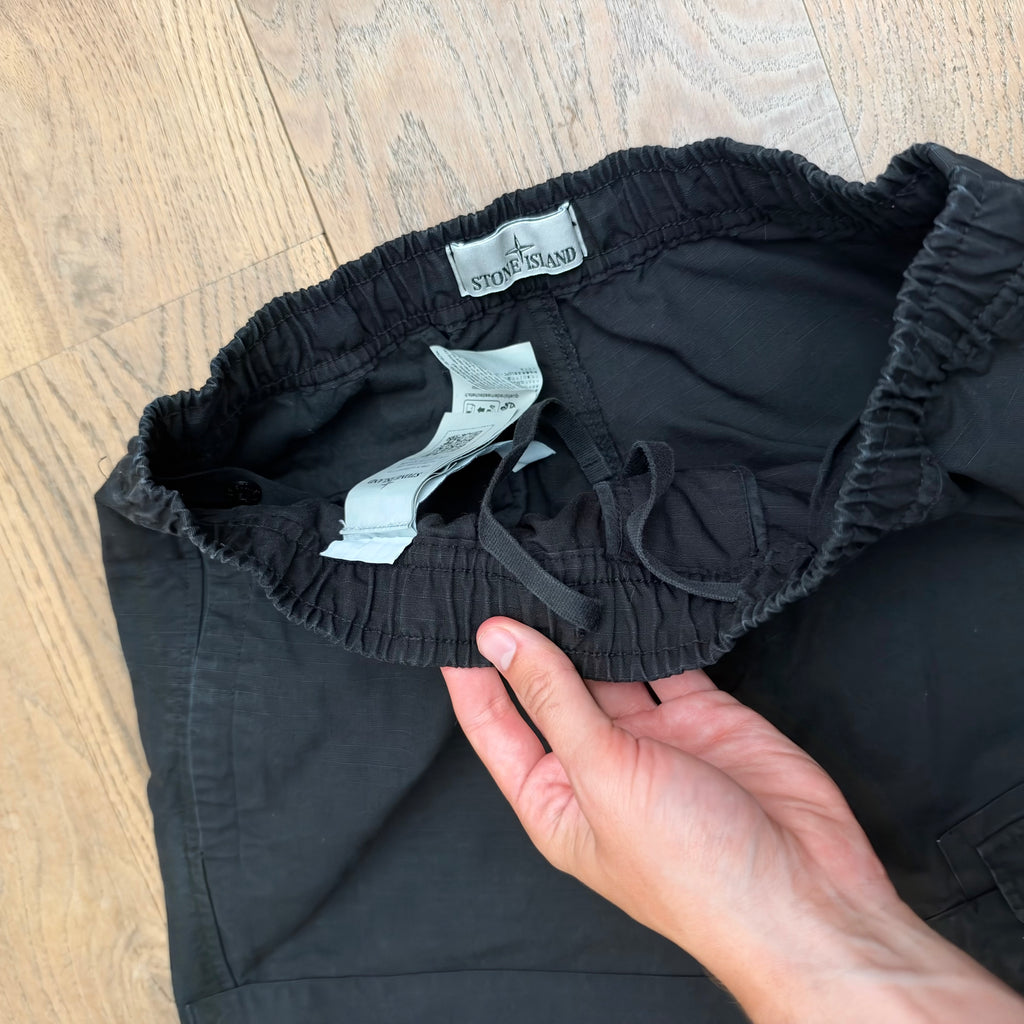 Stone Island ripstop loose fit cargo type CO - W32