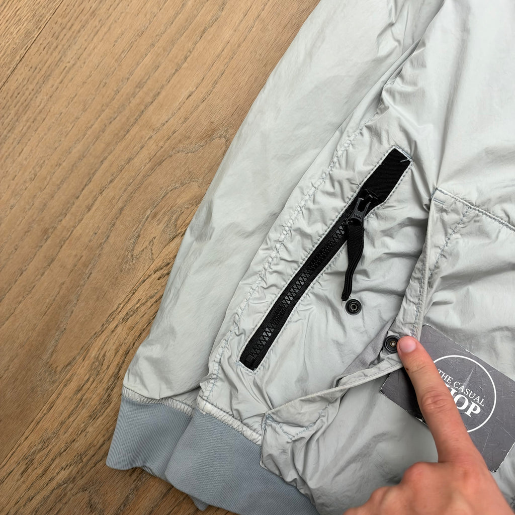 Stone Island garment dyed crinkle reps ny jacket - S