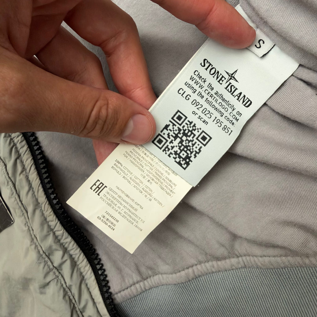 Stone Island garment dyed crinkle reps ny jacket - S
