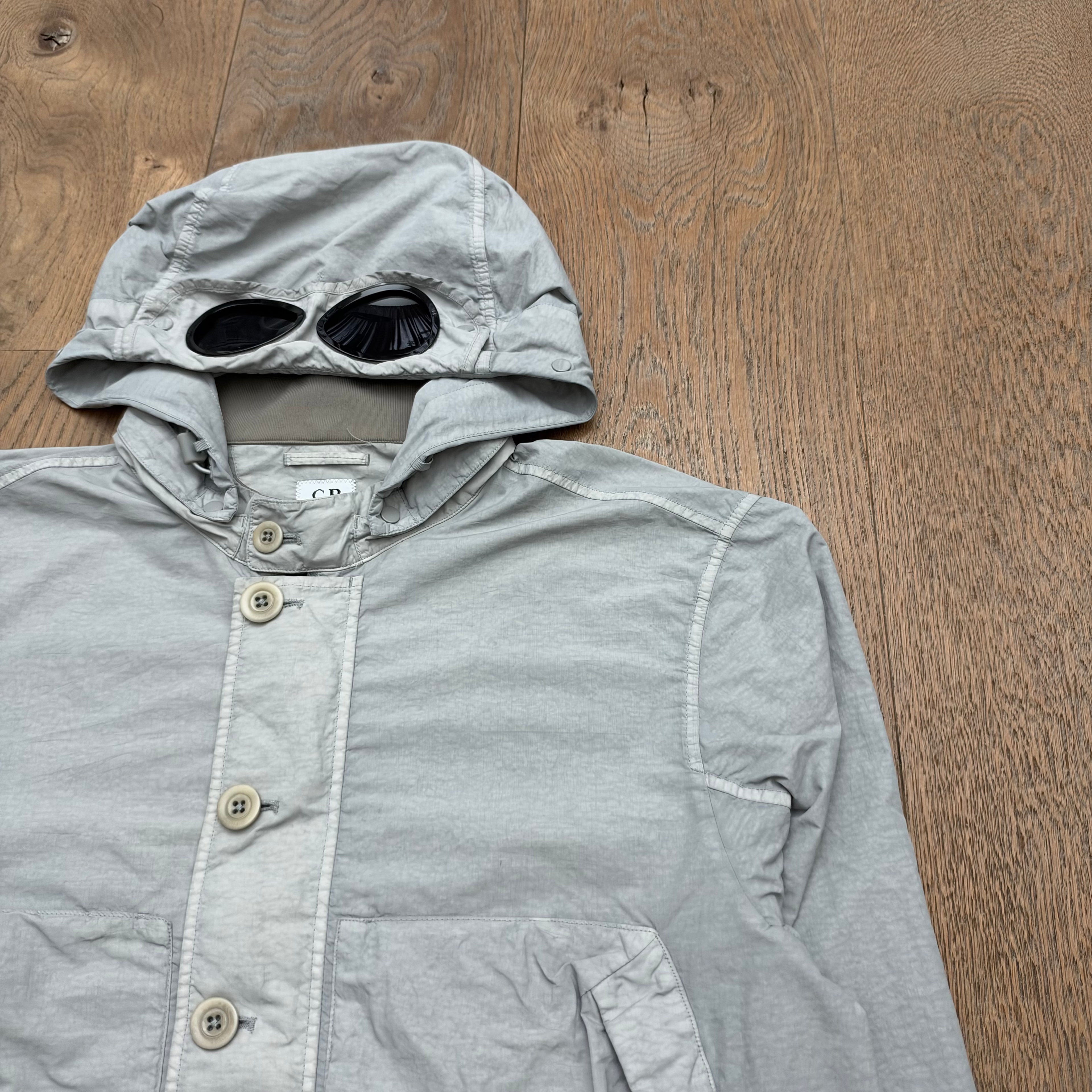 CP Company flats nylon goggle jacket - L