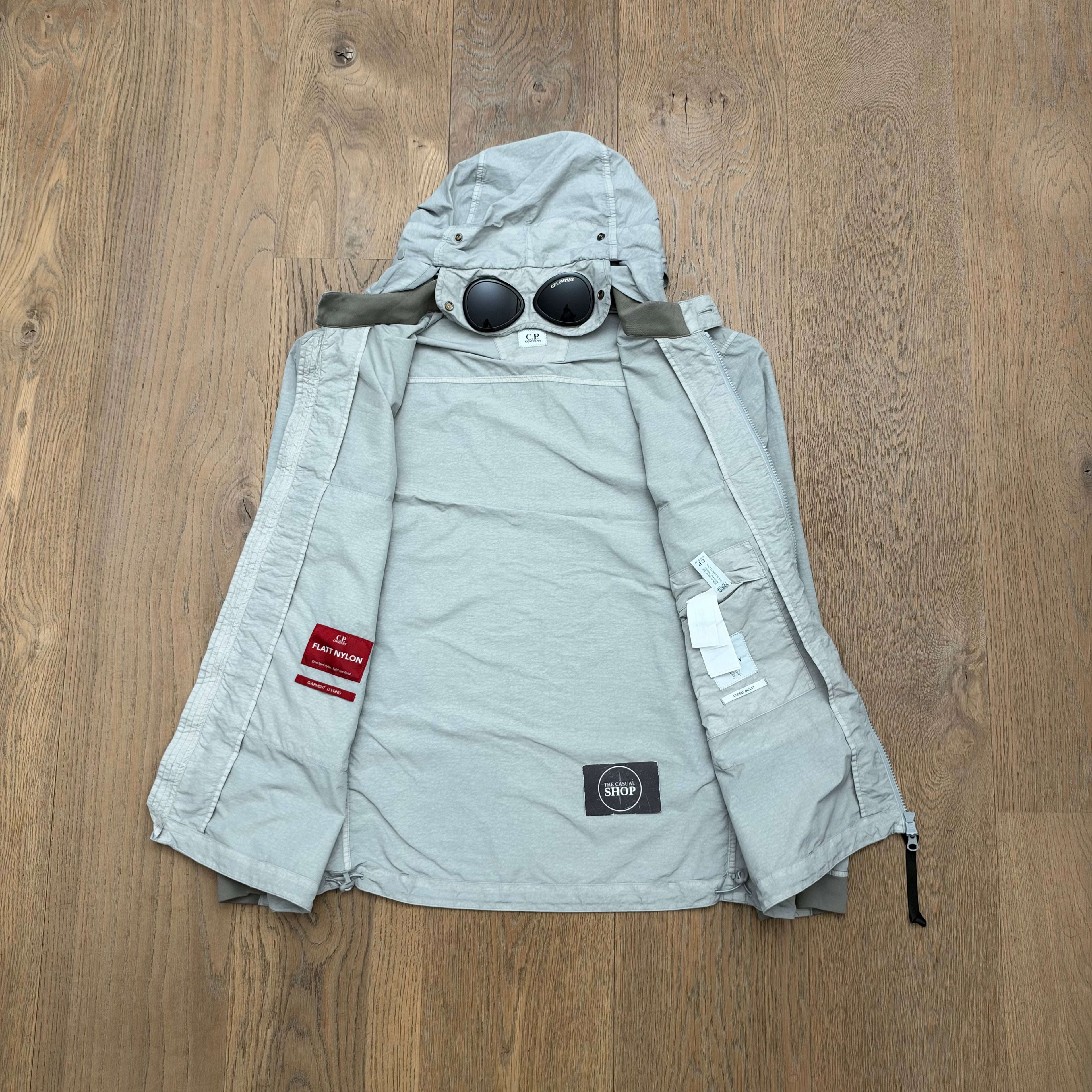 CP Company flats nylon goggle jacket - L