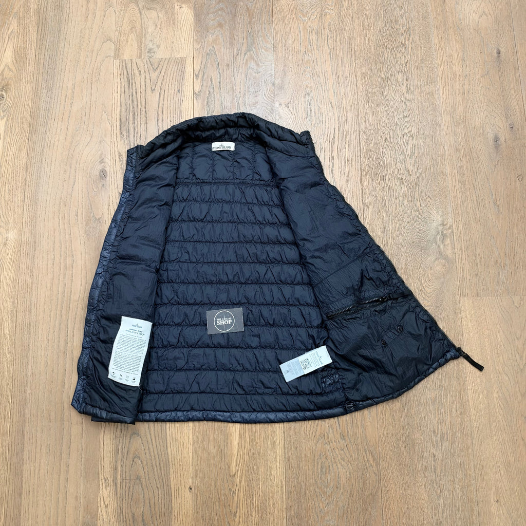 Stone Island garment dyed down 26 gr x SQM N gilet - XL fits L