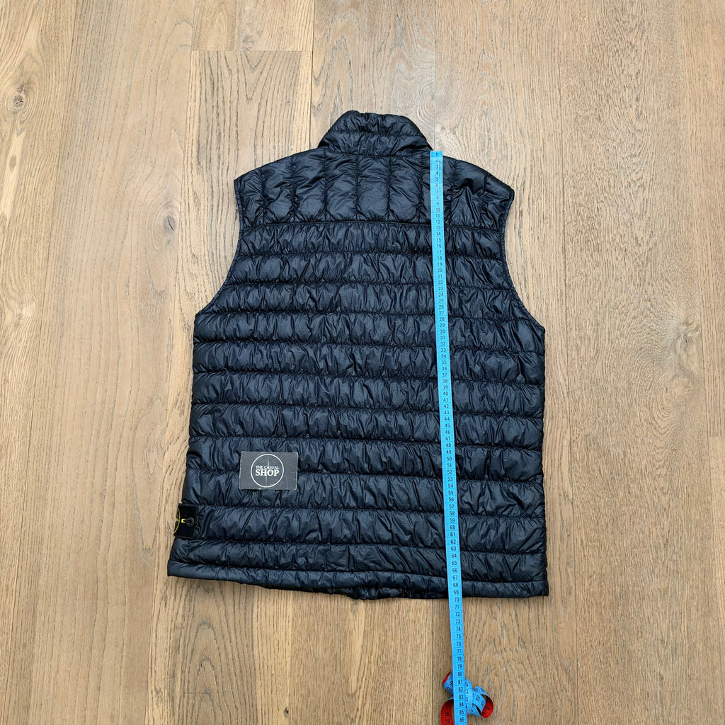 Stone Island garment dyed down 26 gr x SQM N gilet - XL fits L