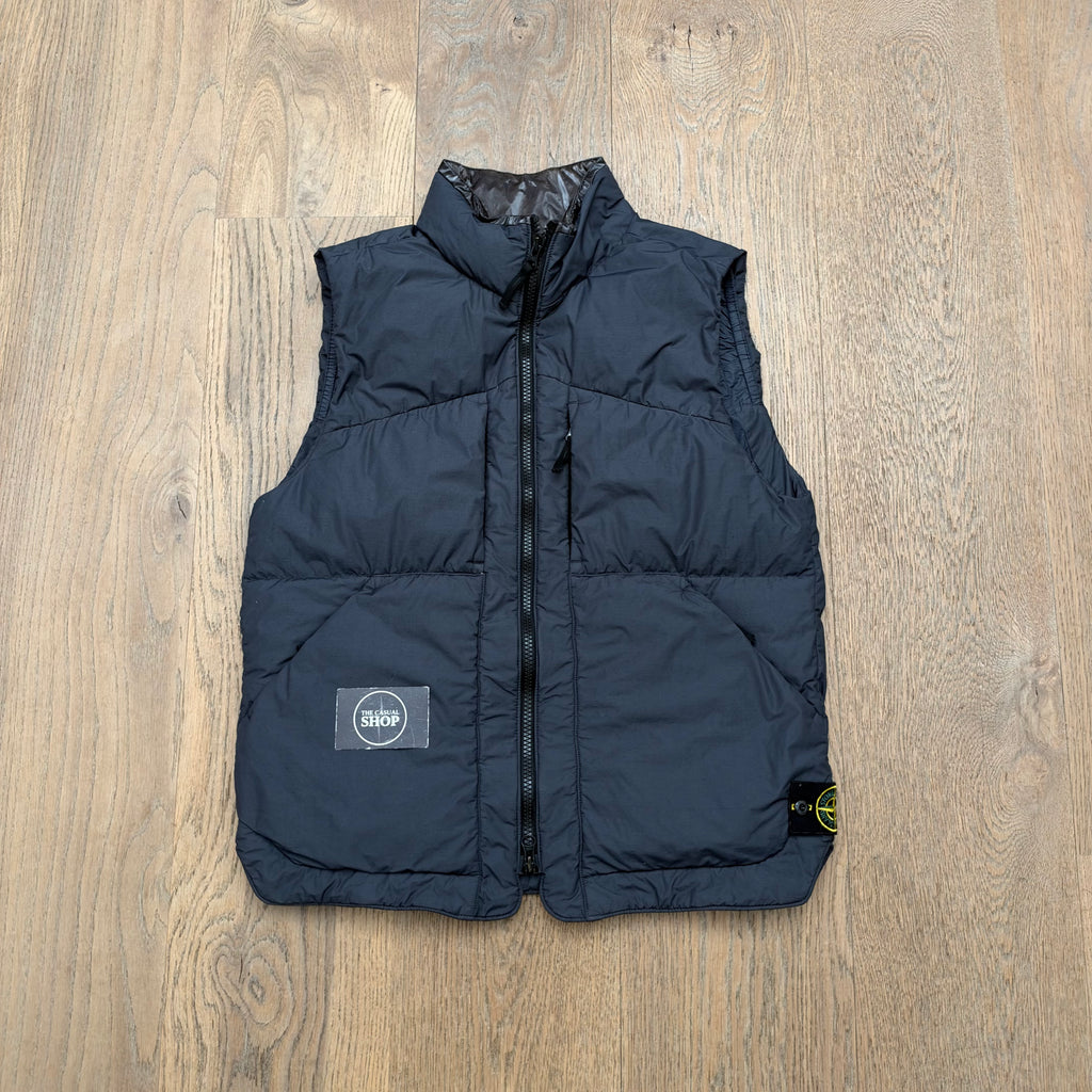 Stone Island nasal light wart down-TC gilet - M