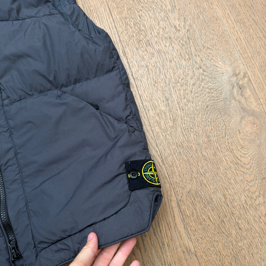Stone Island nasal light wart down-TC gilet - M