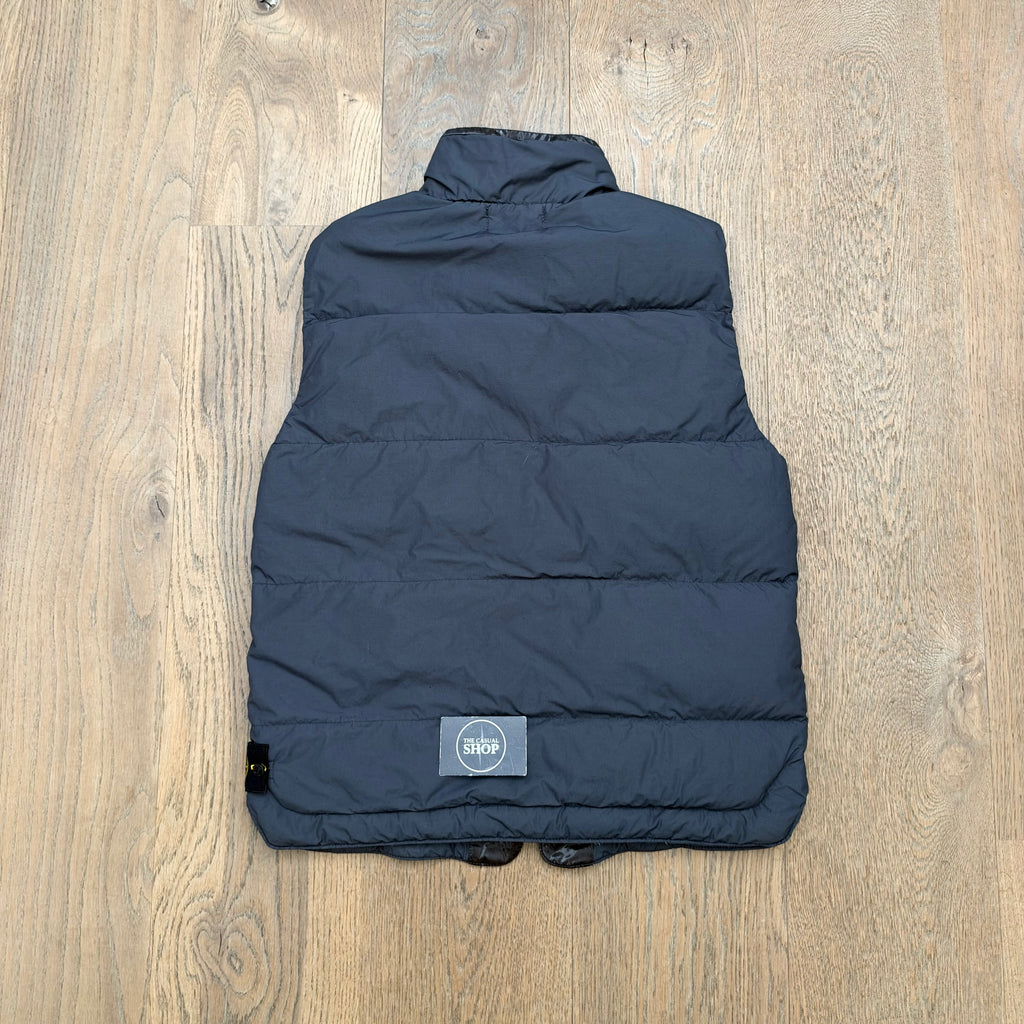 Stone Island nasal light wart down-TC gilet - M