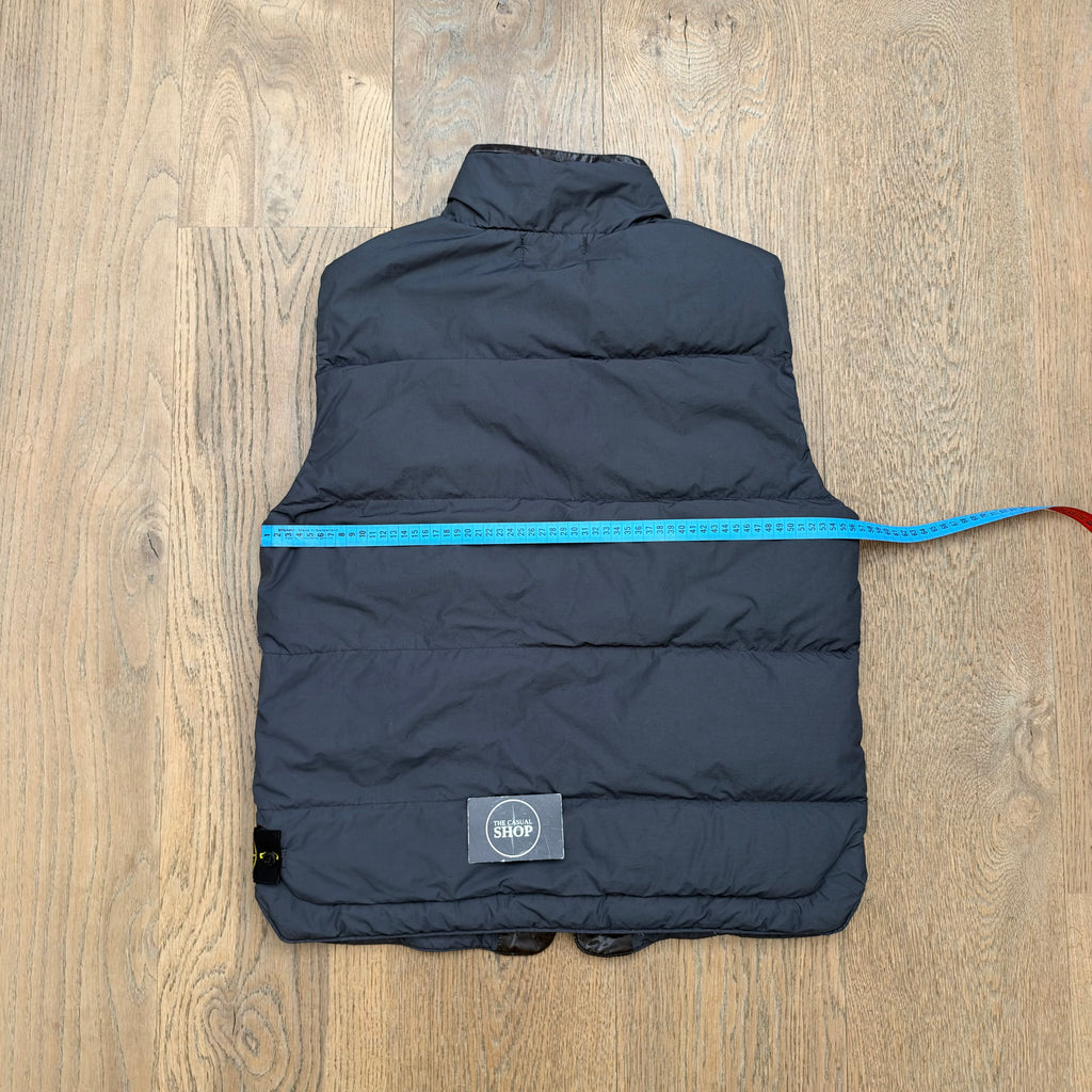 Stone Island nasal light wart down-TC gilet - M