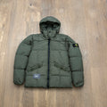 Stone Island crinkle reps ny down jacket - L