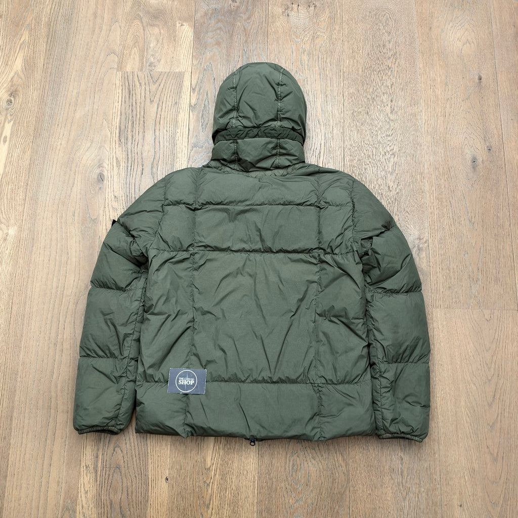 Stone Island crinkle reps ny down jacket - L