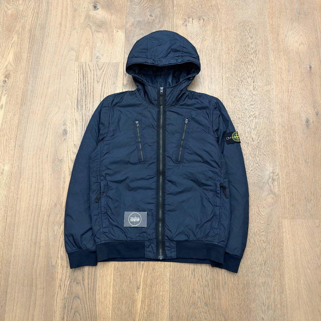 Stone Island garment dyed crinkle reps ny with primaloft jacket - M