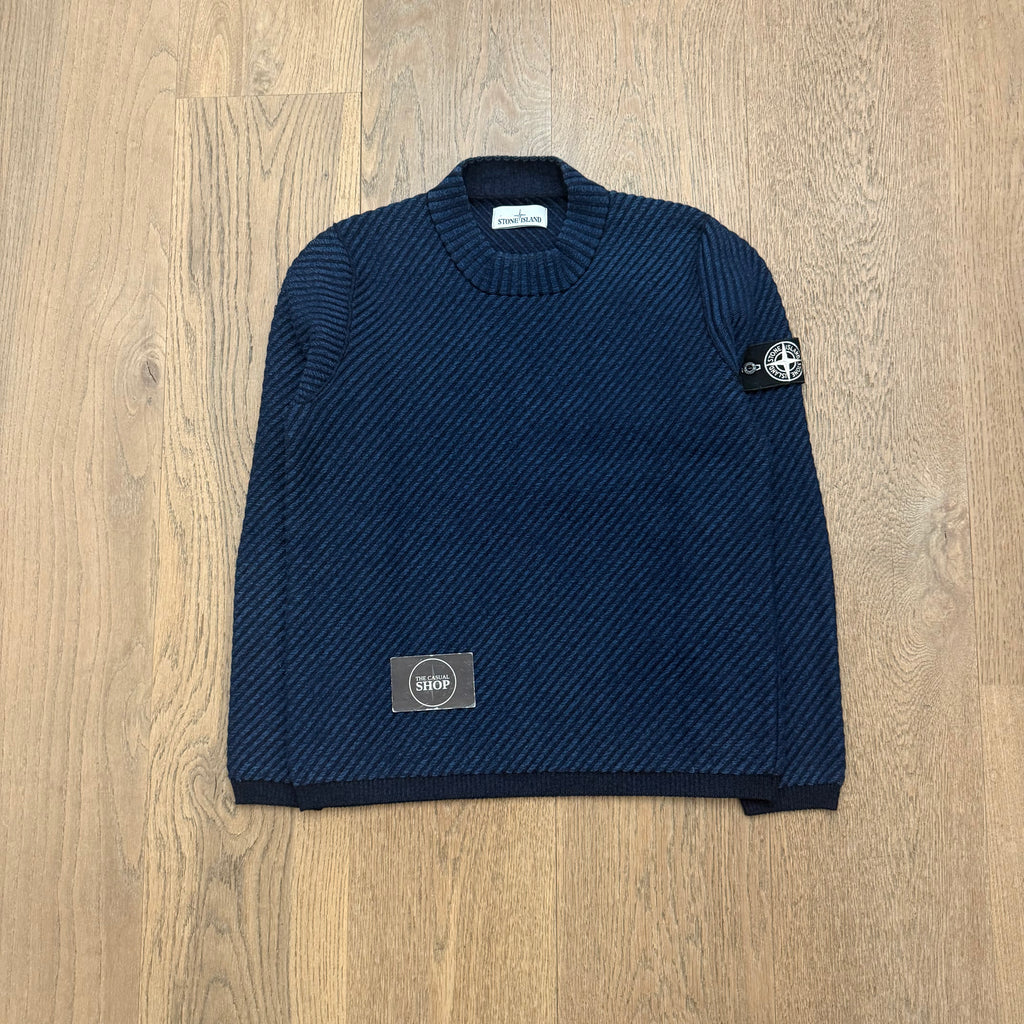 Stone Island polypropylene denim knit - M