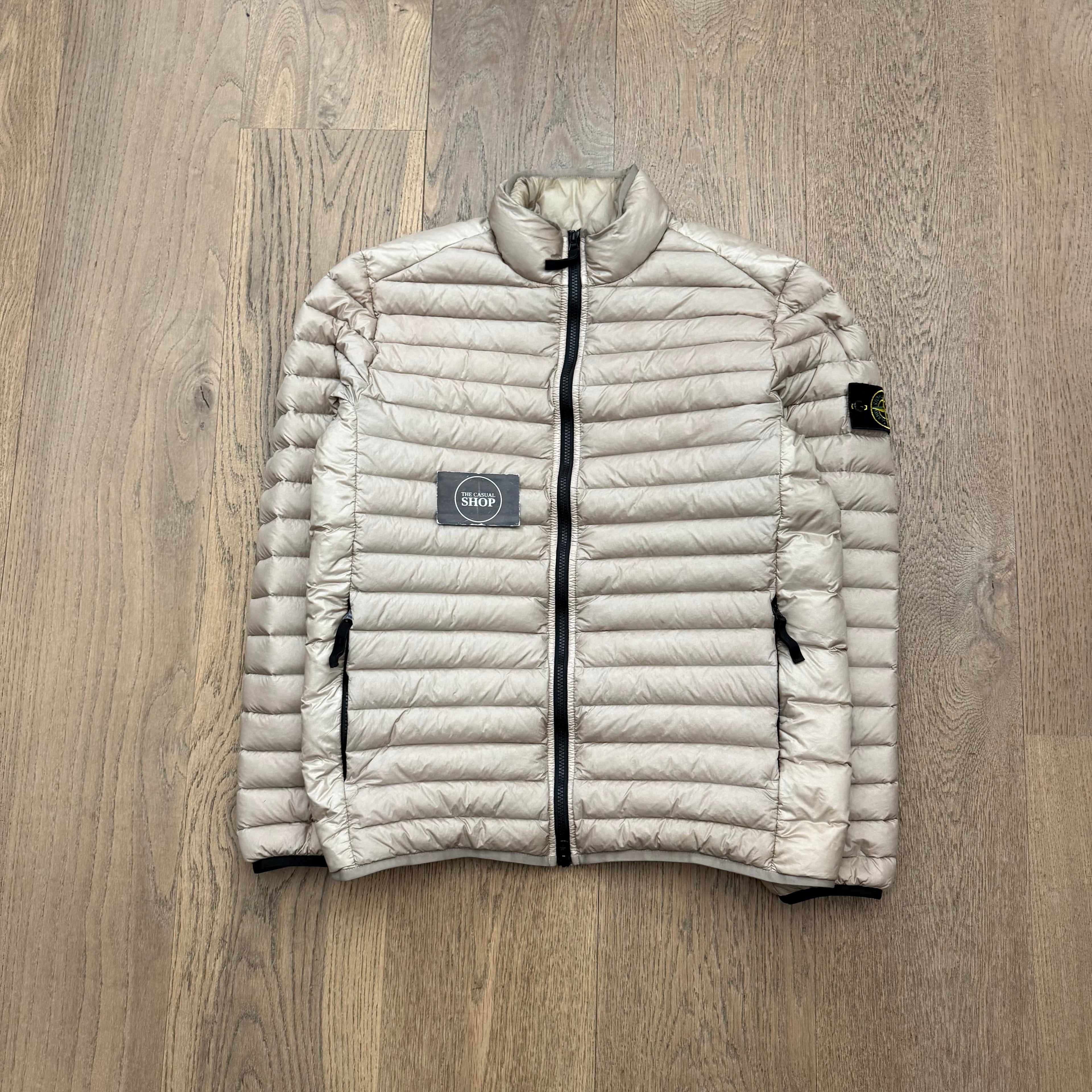Stone Island Loom woven chambers R-nylon down- tc jacket - M