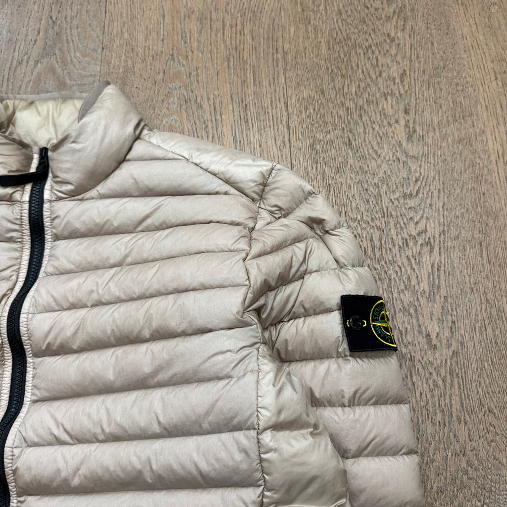 Stone Island Loom woven chambers R-nylon down- tc jacket - M