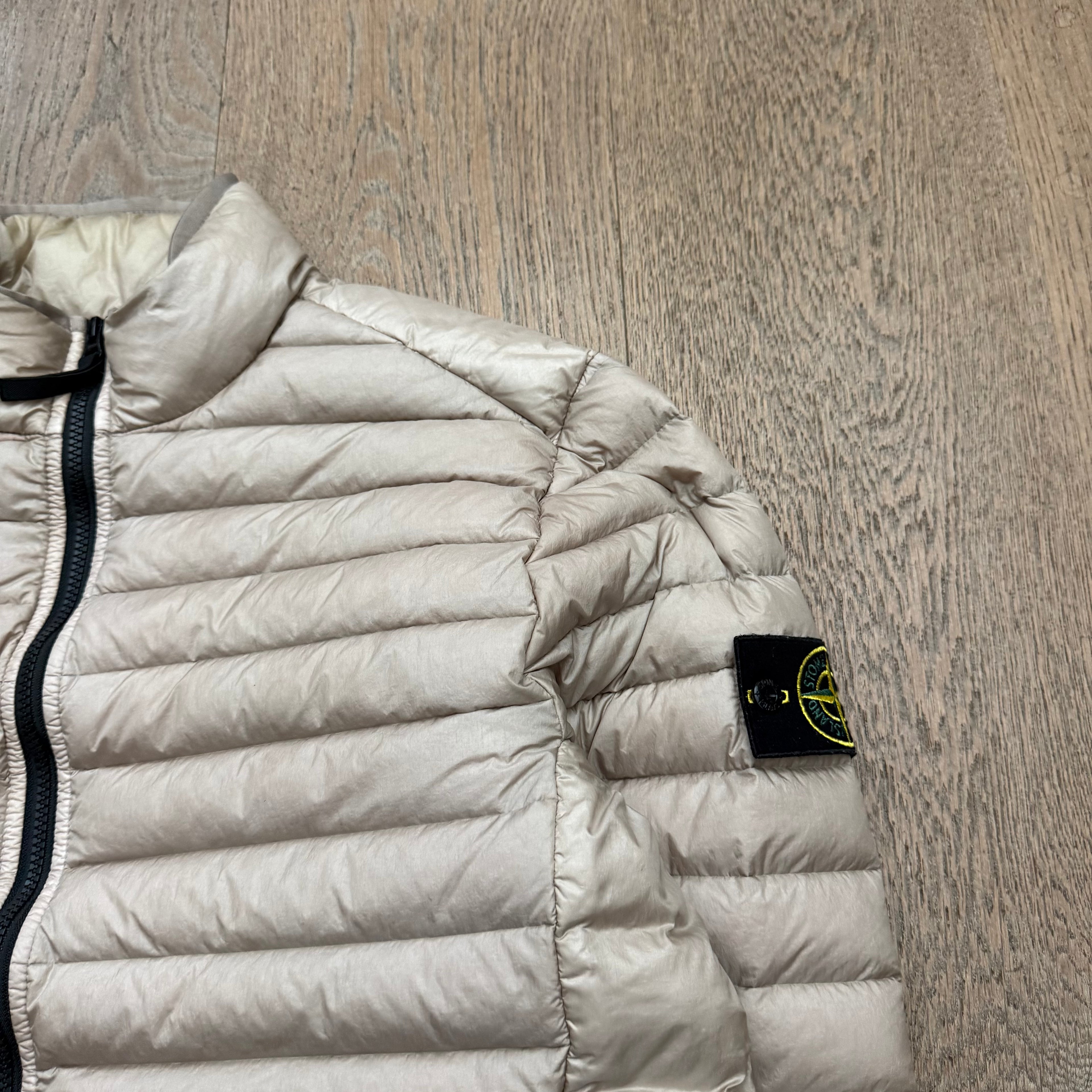 Stone Island Loom woven chambers R-nylon down- tc jacket - M