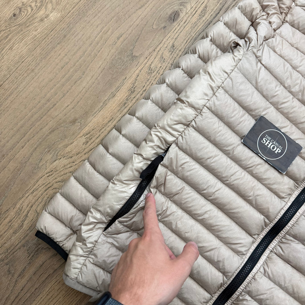 Stone Island Loom woven chambers R-nylon down- tc jacket - M