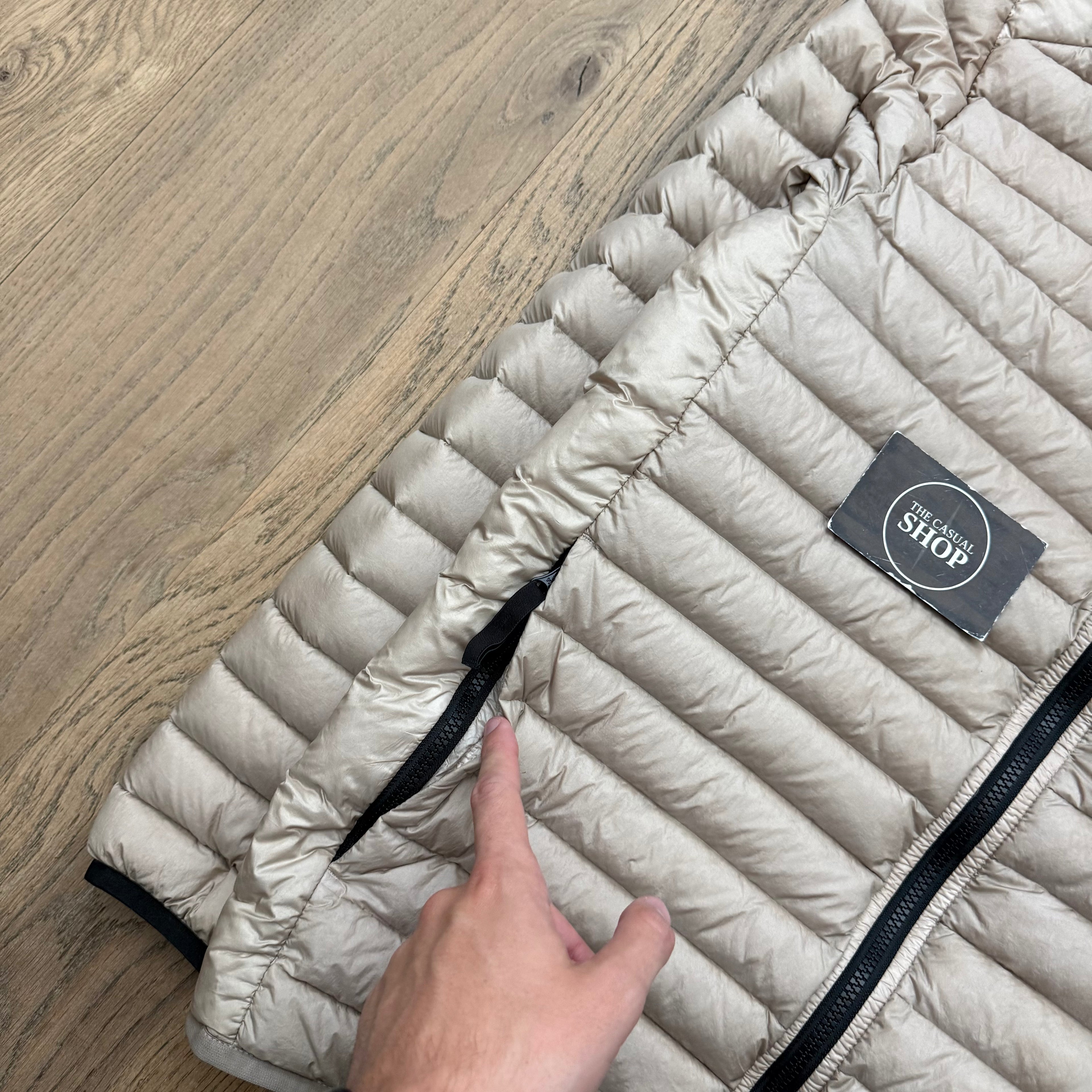 Stone Island Loom woven chambers R-nylon down- tc jacket - M