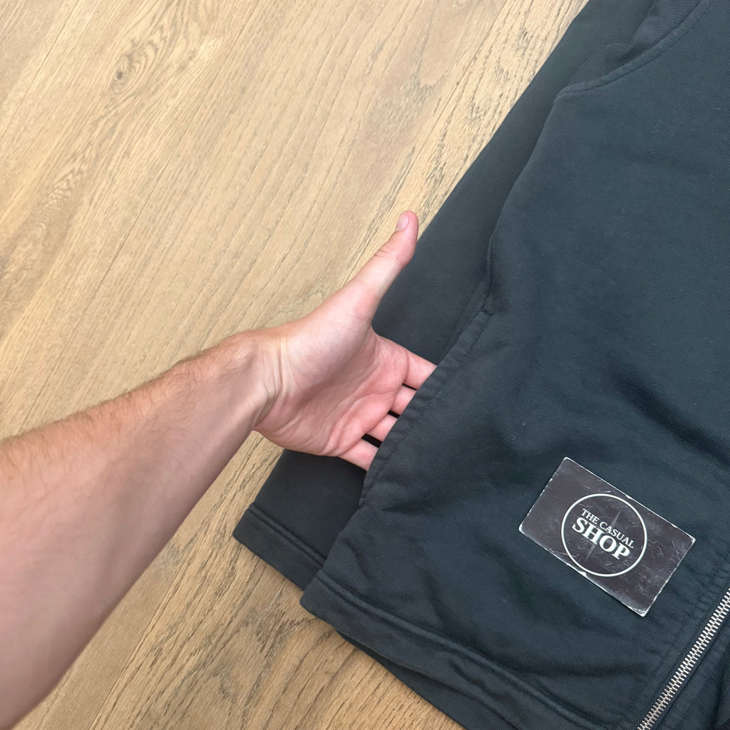 Stone Island multi pocket zipped sweater - S