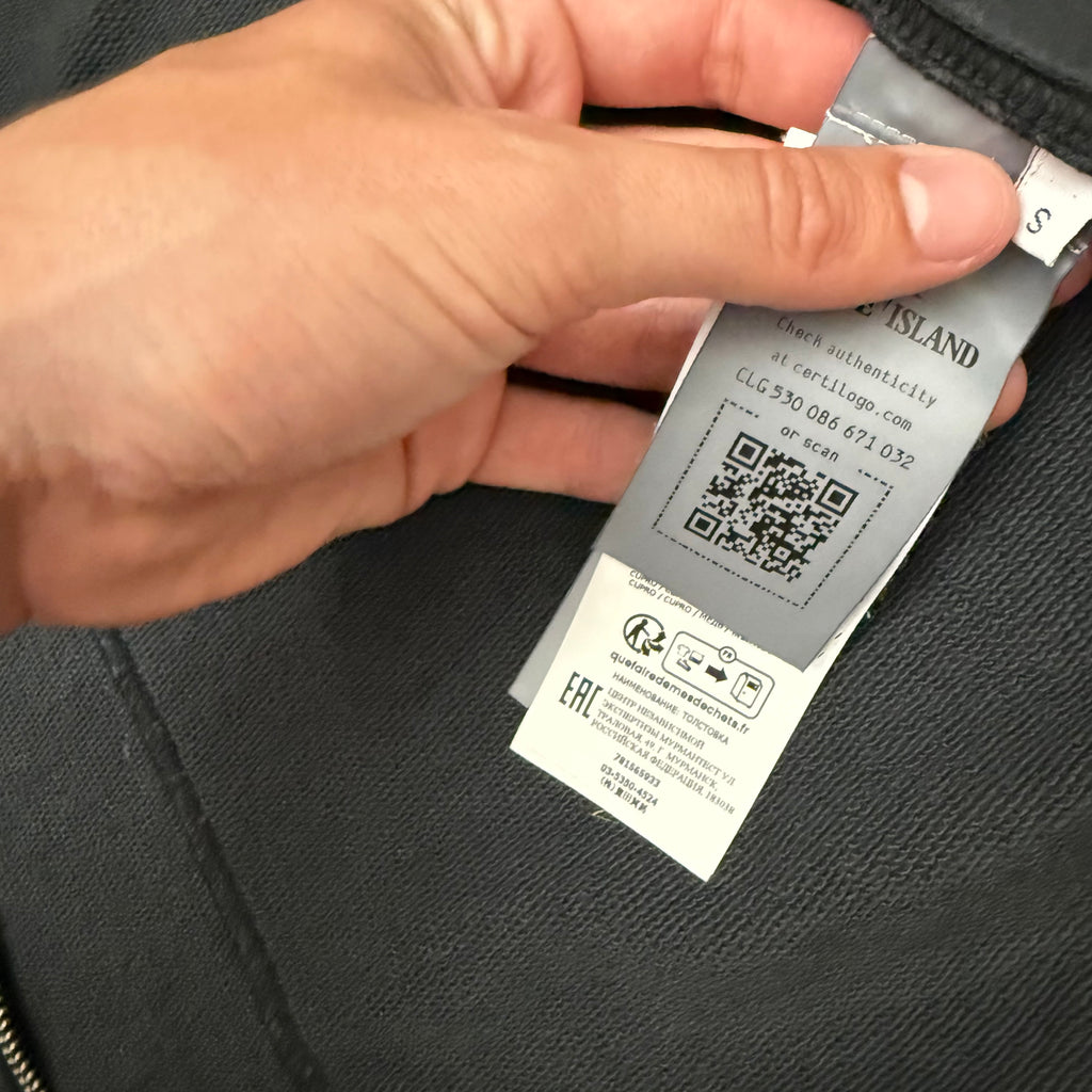 Stone Island multi pocket zipped sweater - S
