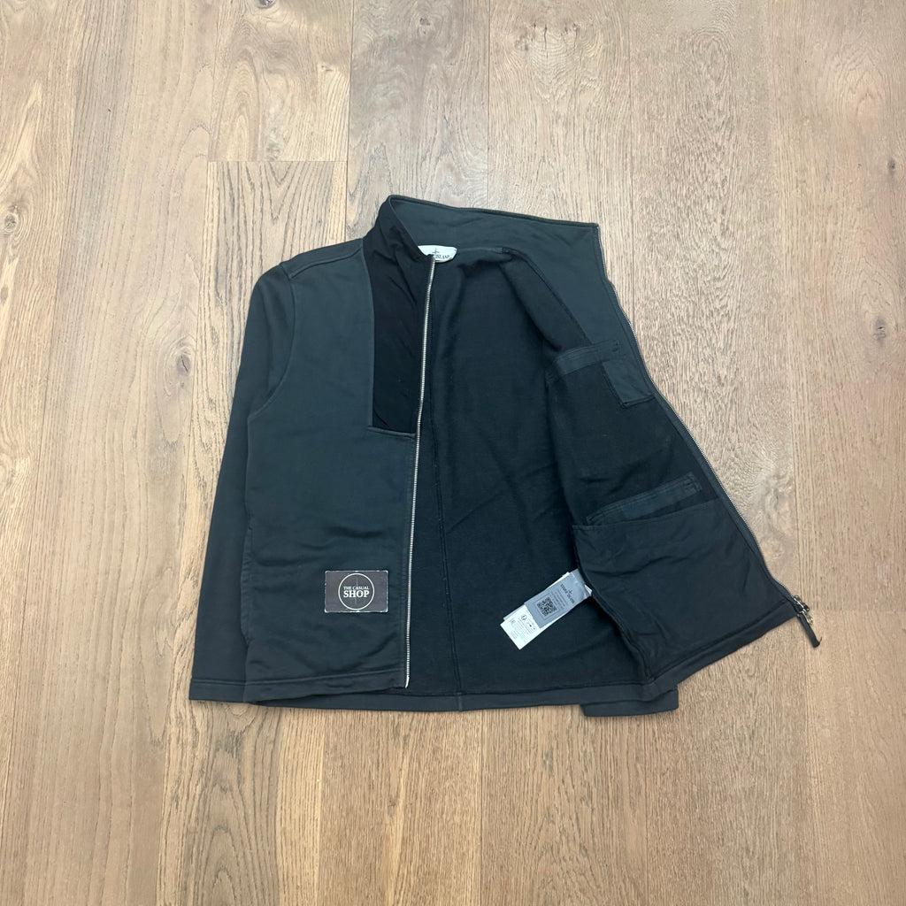 Stone Island multi pocket zipped sweater - S