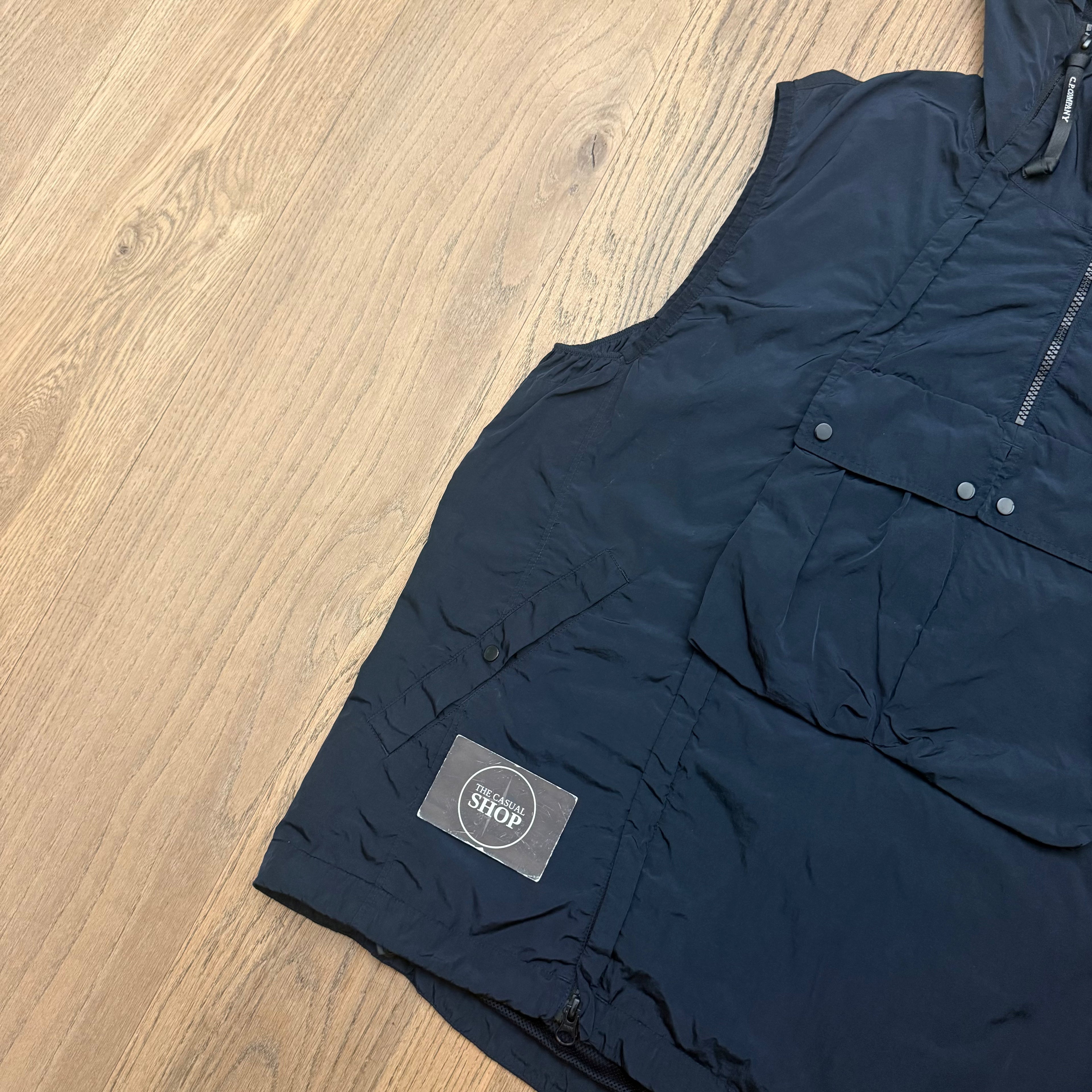 CP Company chrome-R goggle gilet - XL