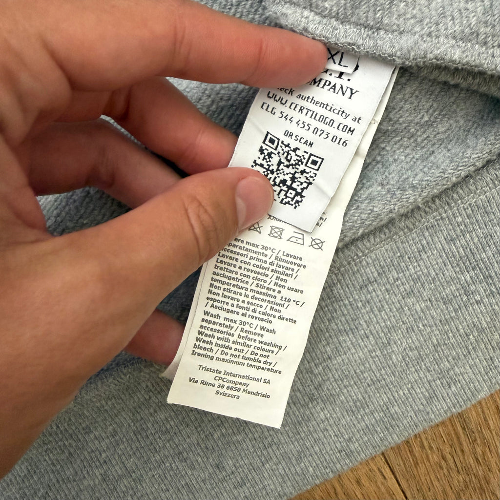 CP Company goggle zipped sweat - XL