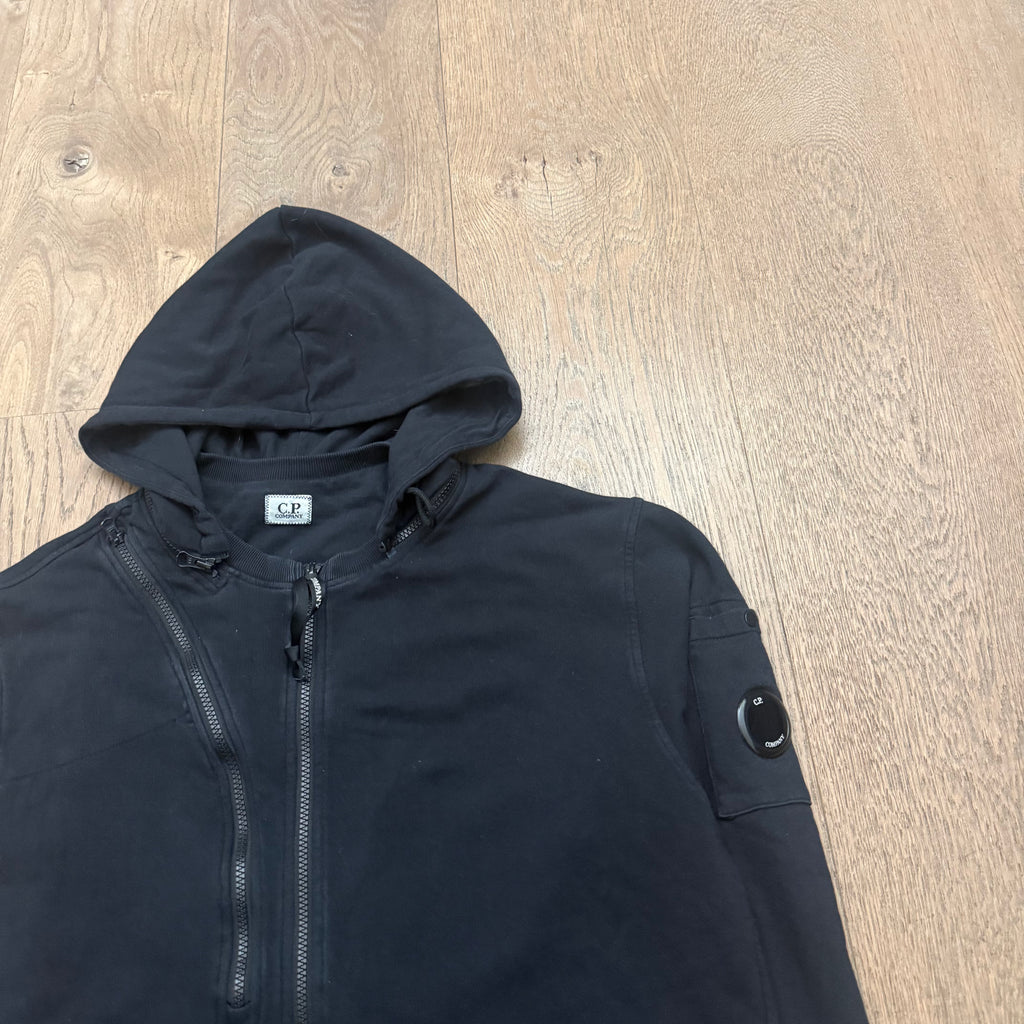 CP Company zipped hooded lens sweat - M