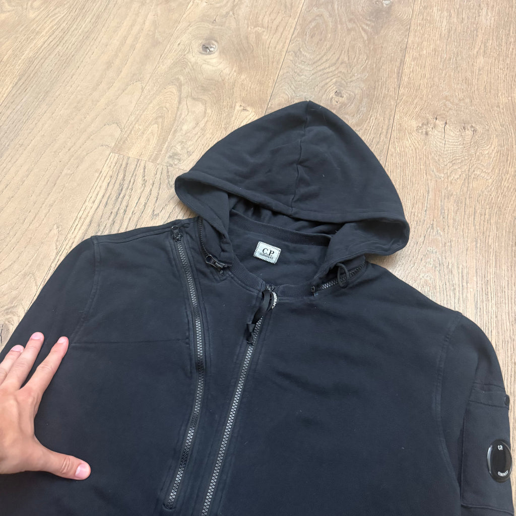 CP Company zipped hooded lens sweat - M