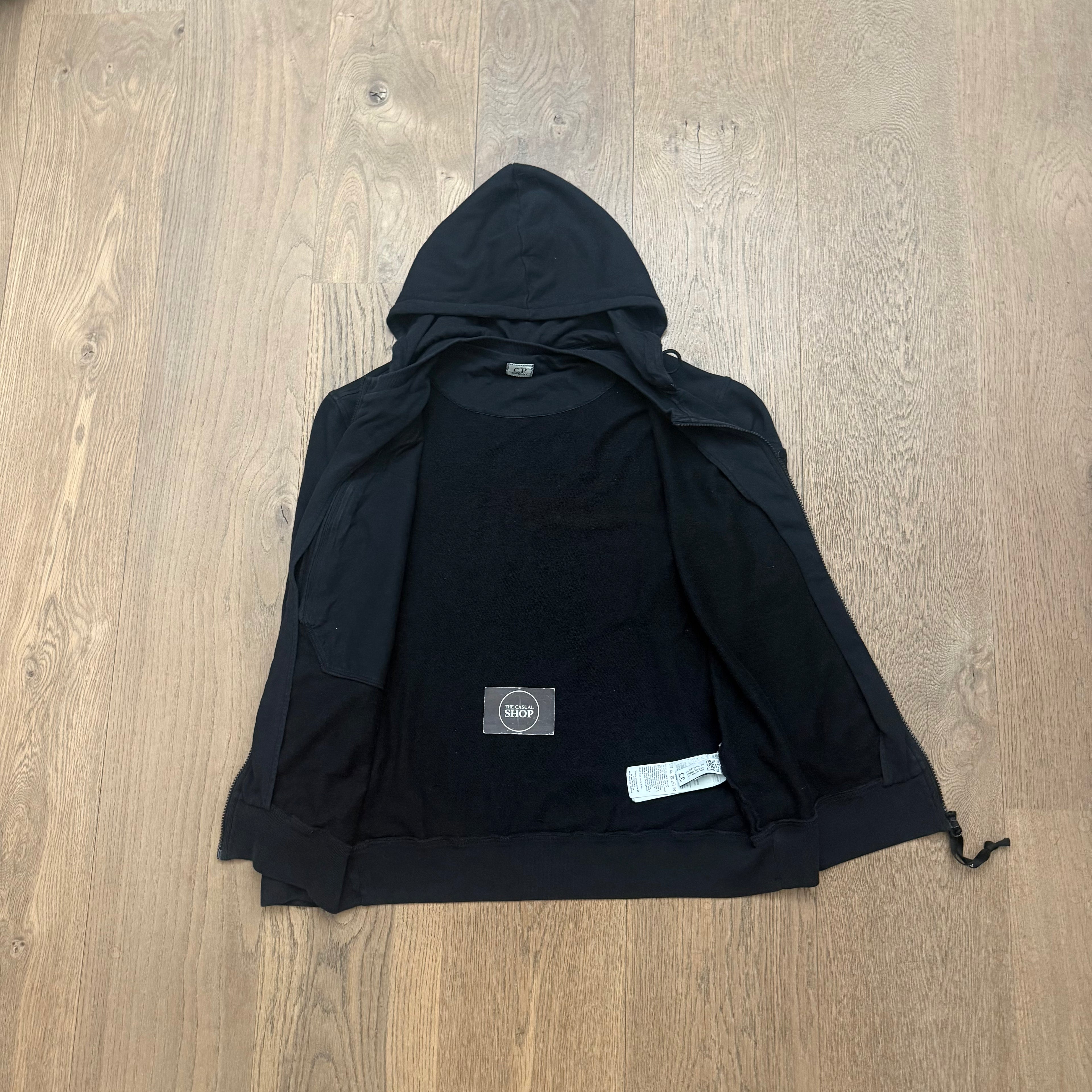 CP Company zipped hooded lens sweat - M