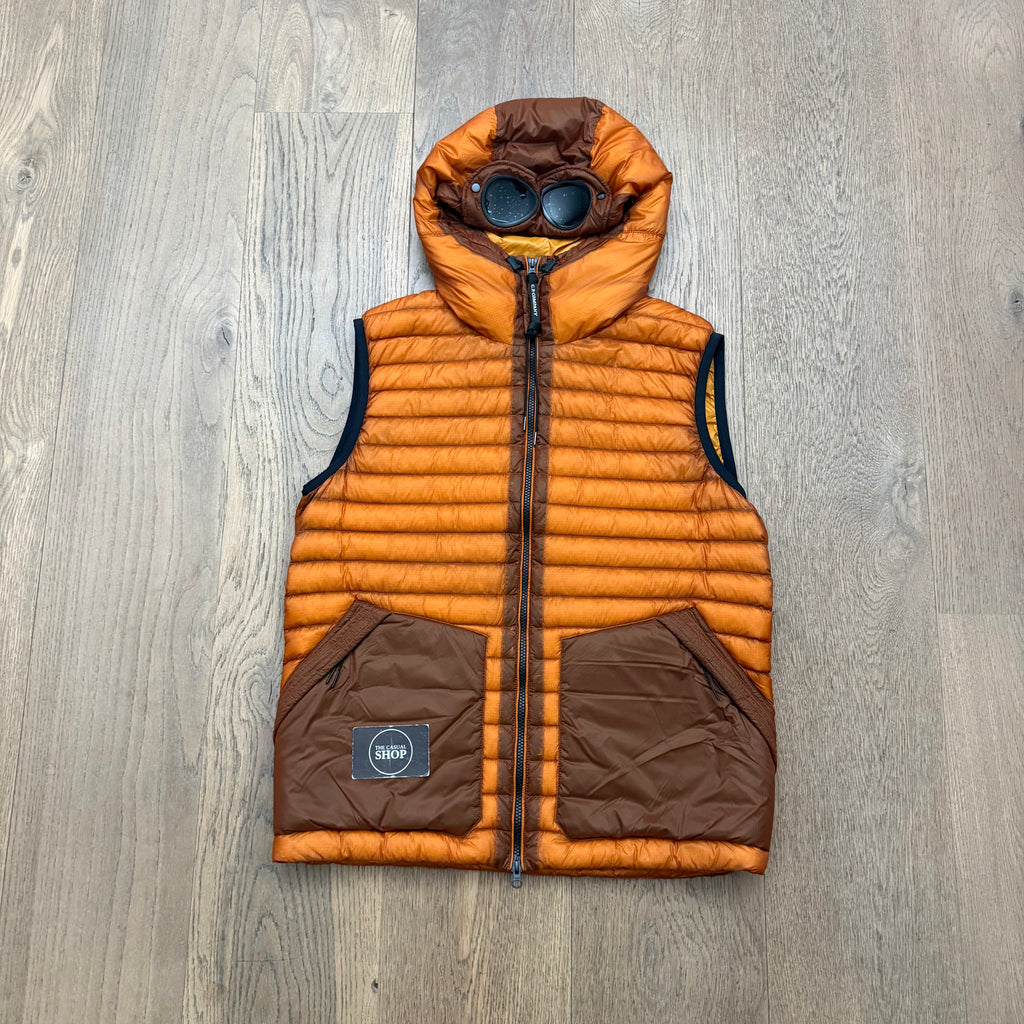 CP Company D.D shell goggle down gilet - L