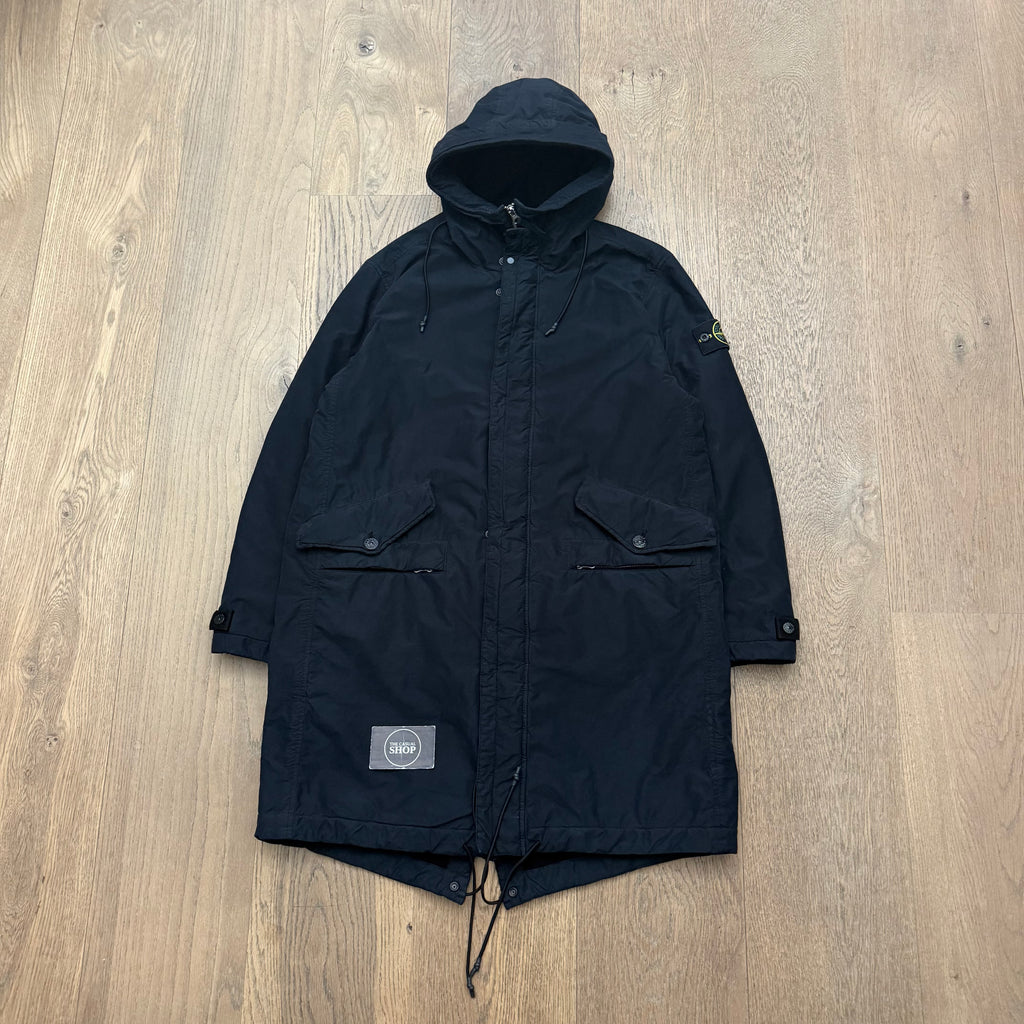 stone island David light micropyle parka