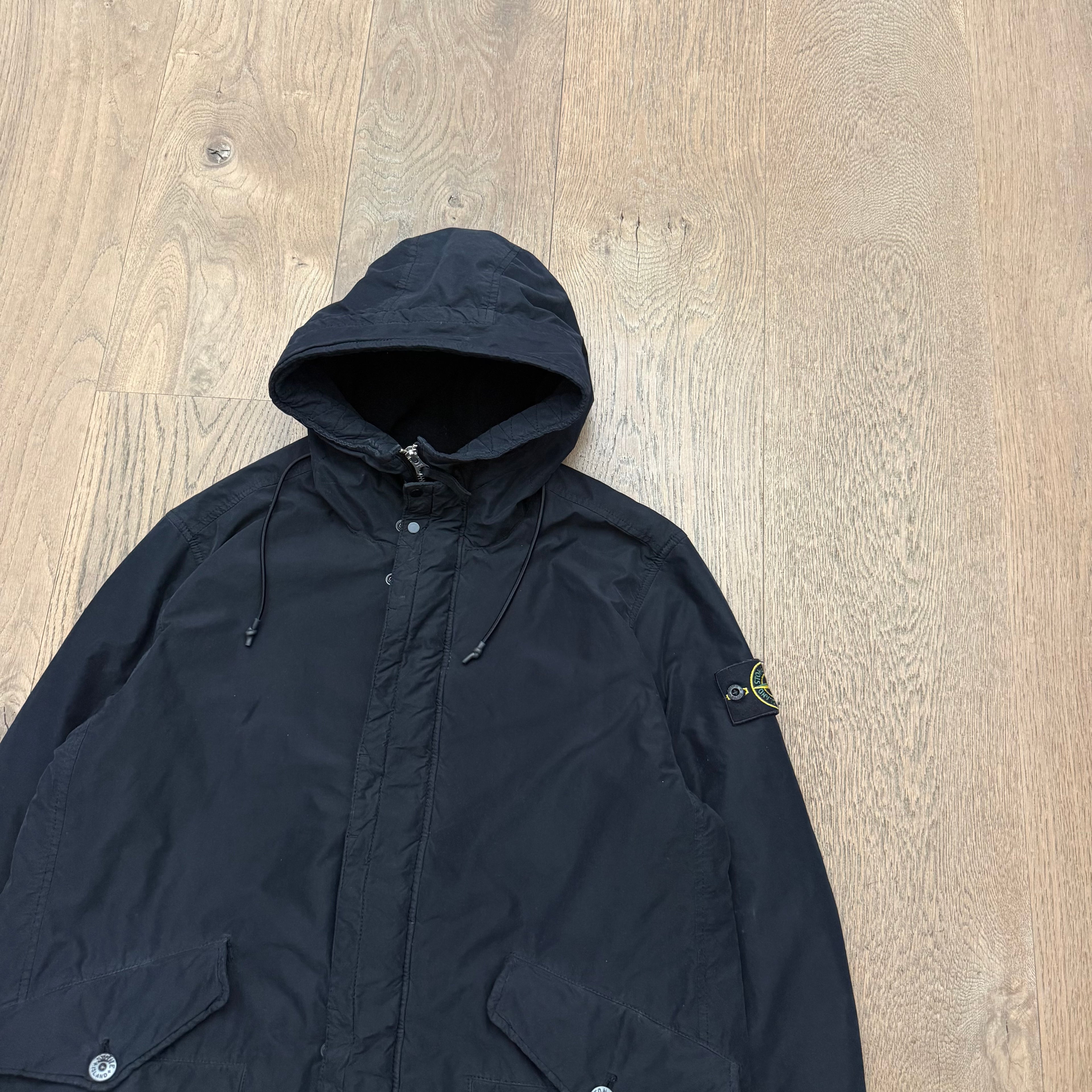 stone island David light micropyle parka