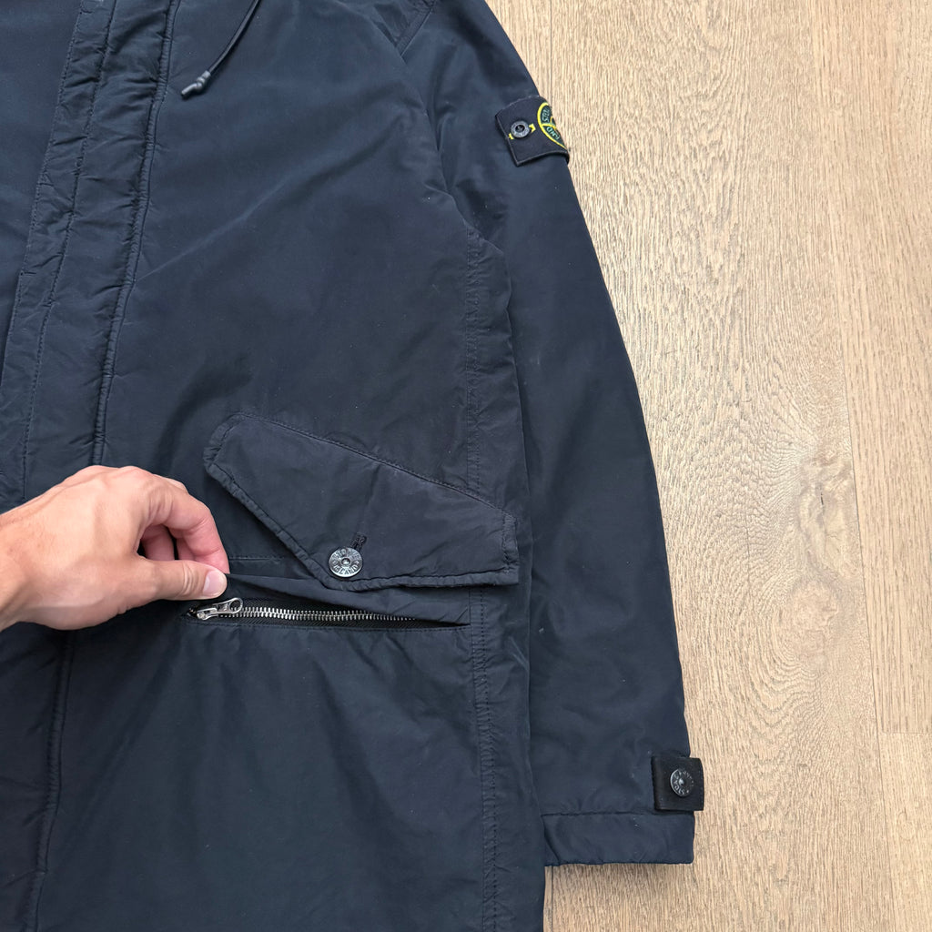 stone island David light micropyle parka